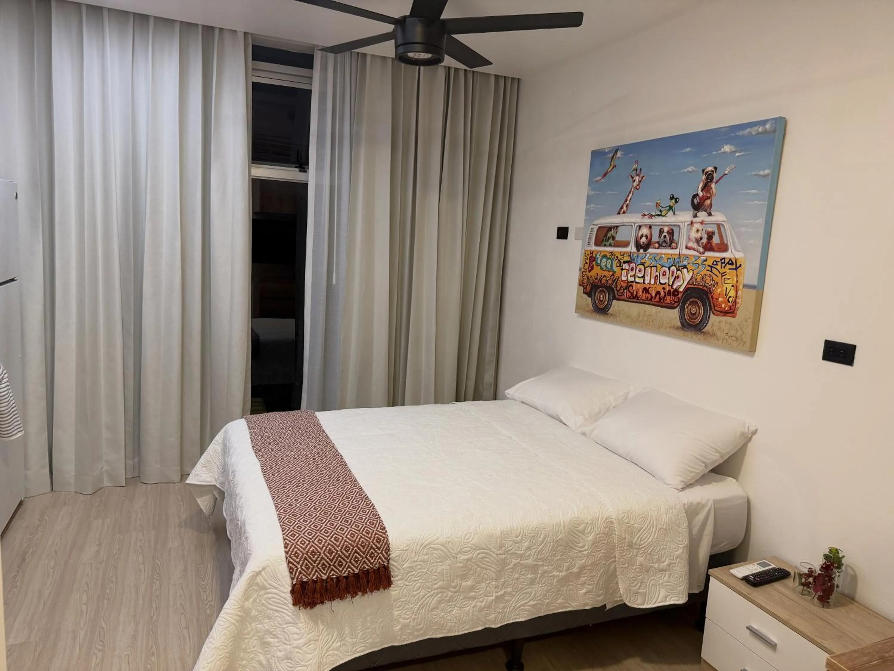 Bed in Hotel Sabana Inn