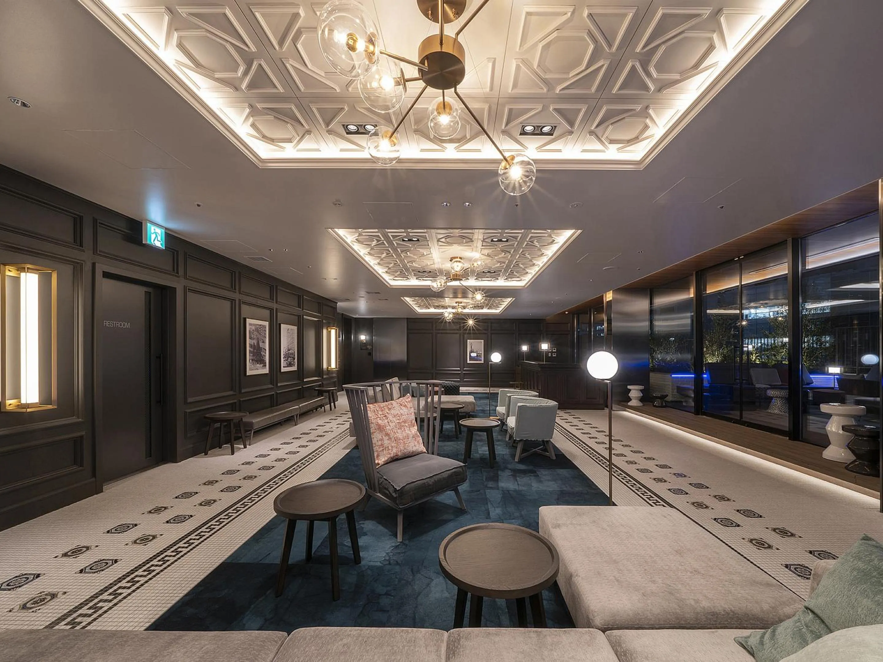 Lobby or reception in GINZA HOTEL by GRANBELL