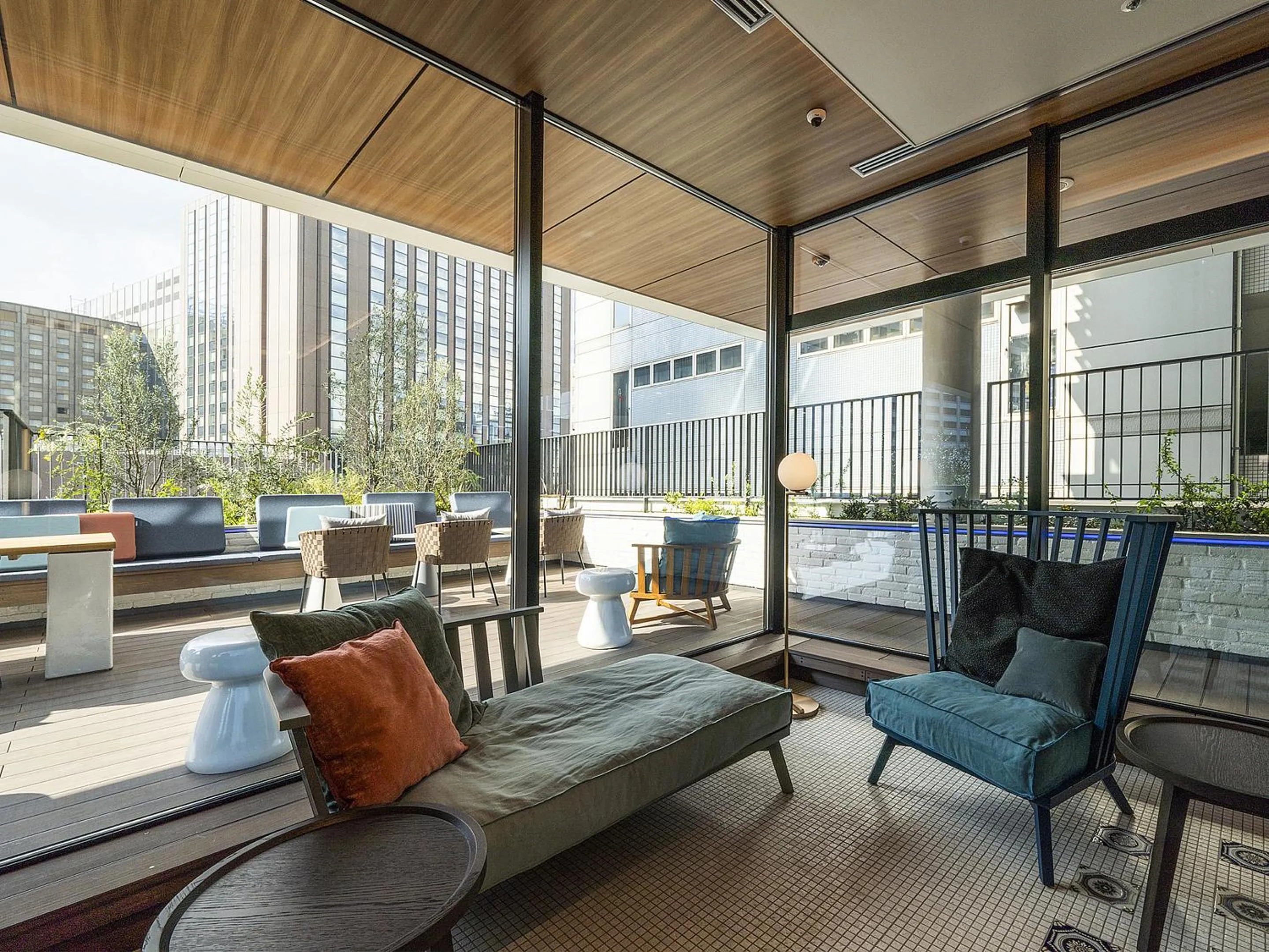 Lobby or reception in GINZA HOTEL by GRANBELL