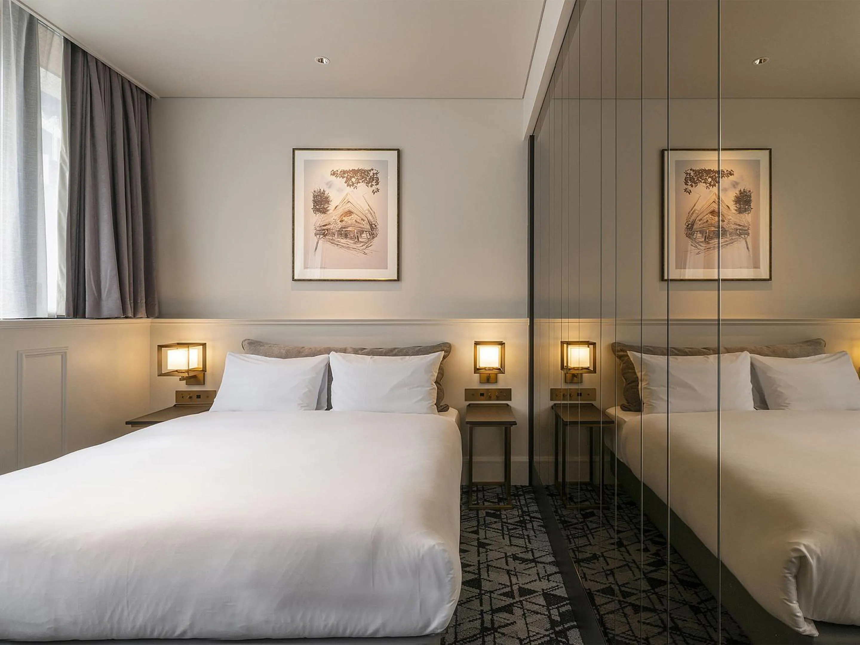 Photo of the whole room, Bed in GINZA HOTEL by GRANBELL