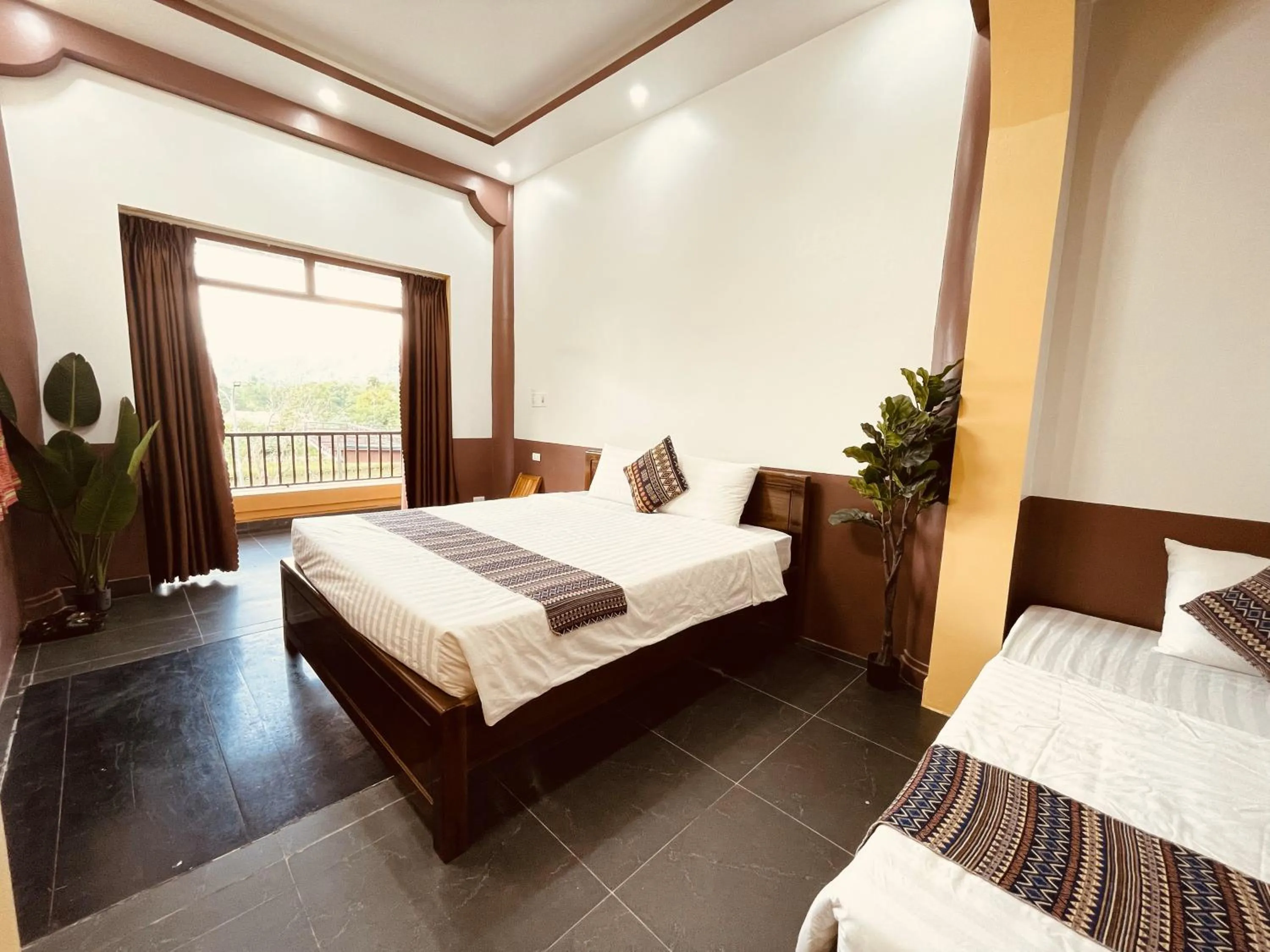 Bed in Sky Bay Lodge