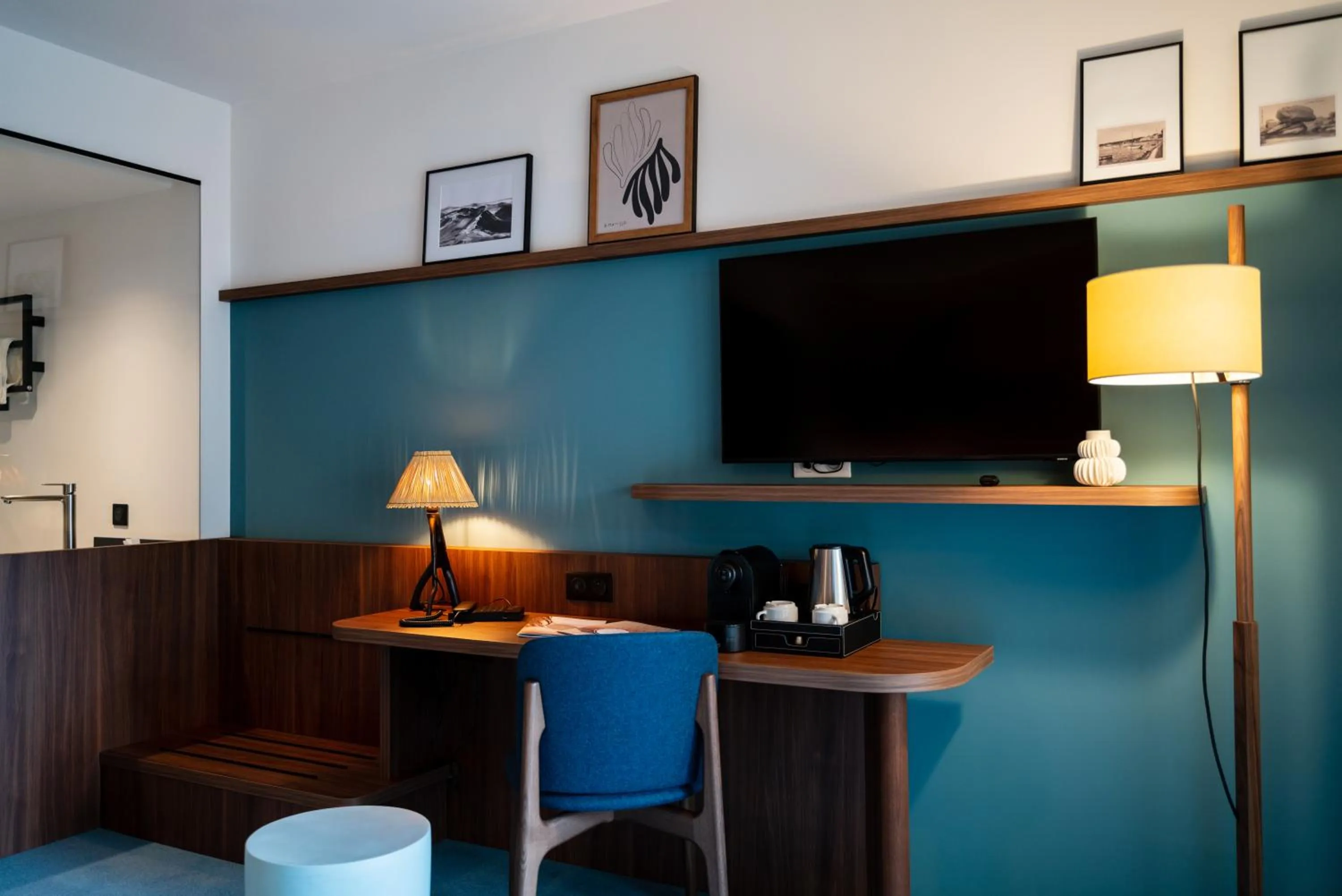 Seating area in Hôtel Roz Marine Thalasso Resort