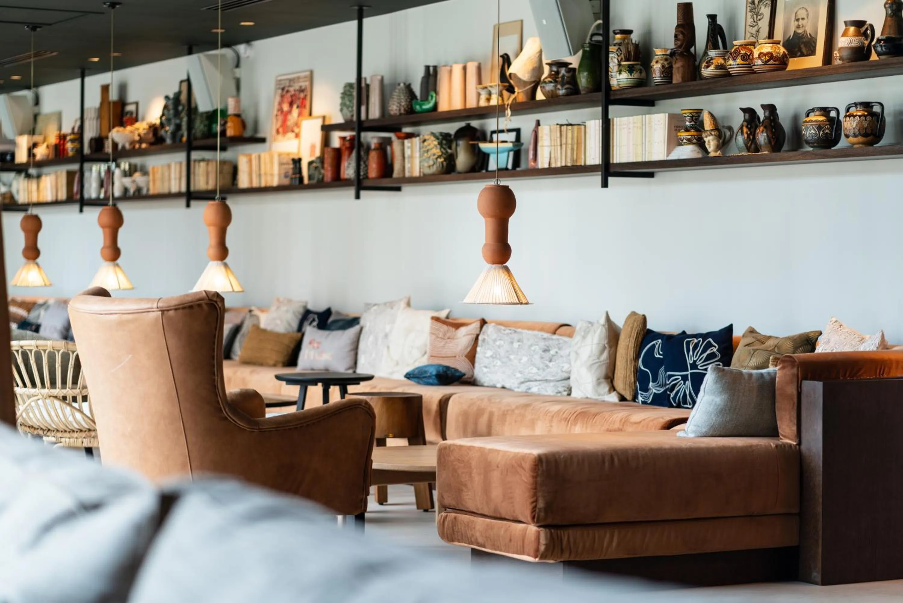 Living room in Hôtel Roz Marine Thalasso Resort