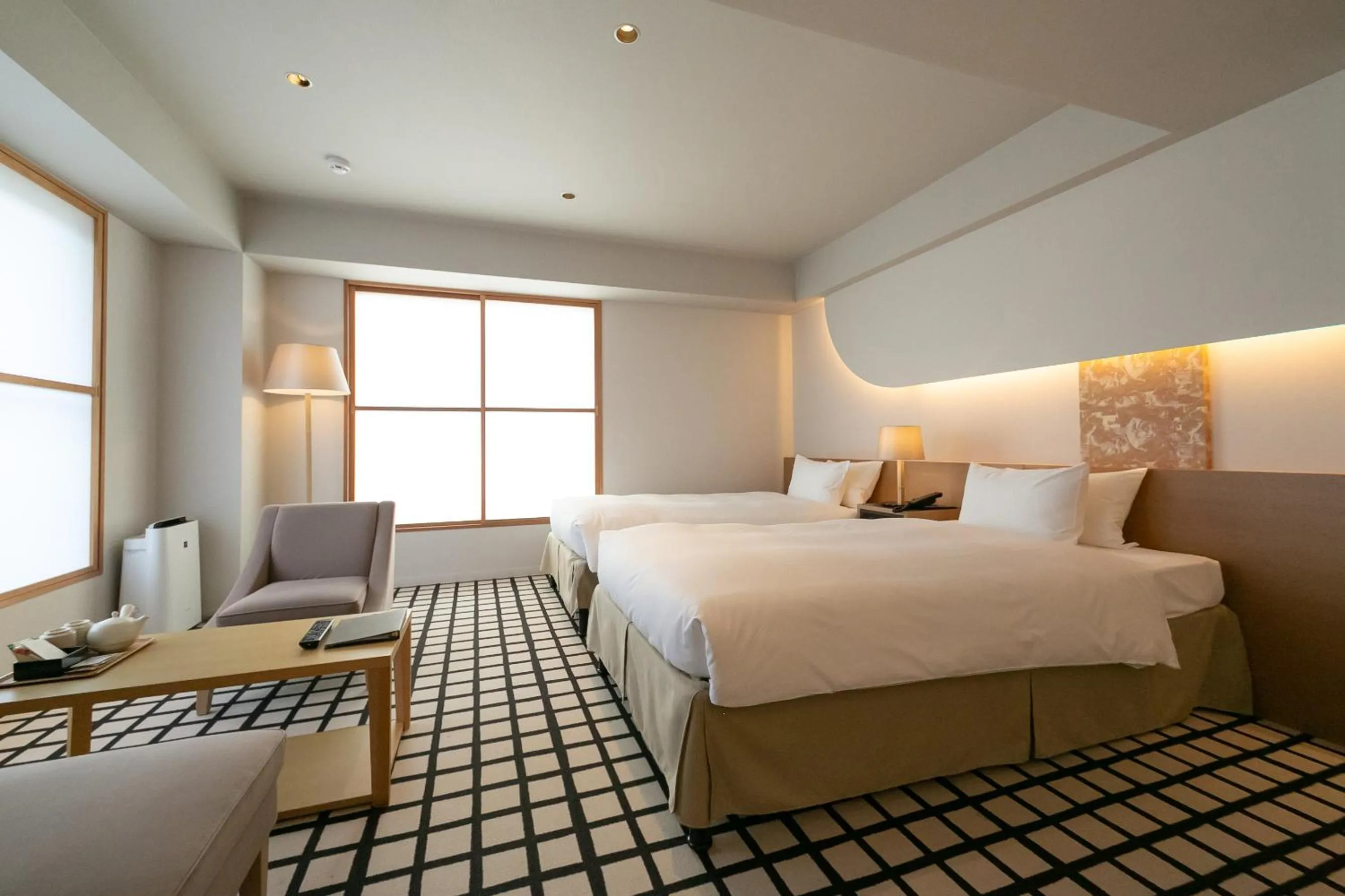 Photo of the whole room, Bed in THE GENERAL KYOTO Shijou Shinmachi