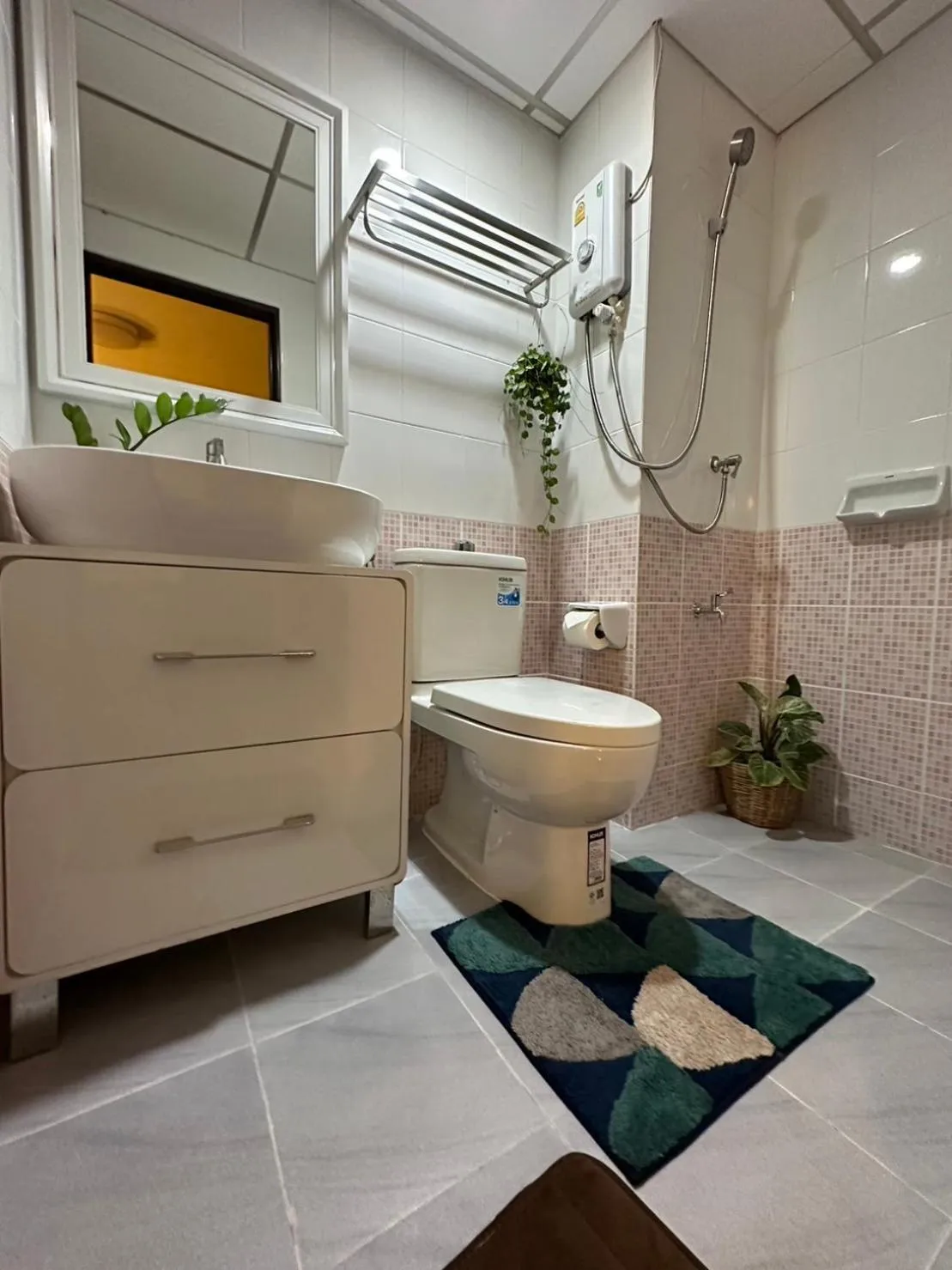 Shower in 66 Apartment