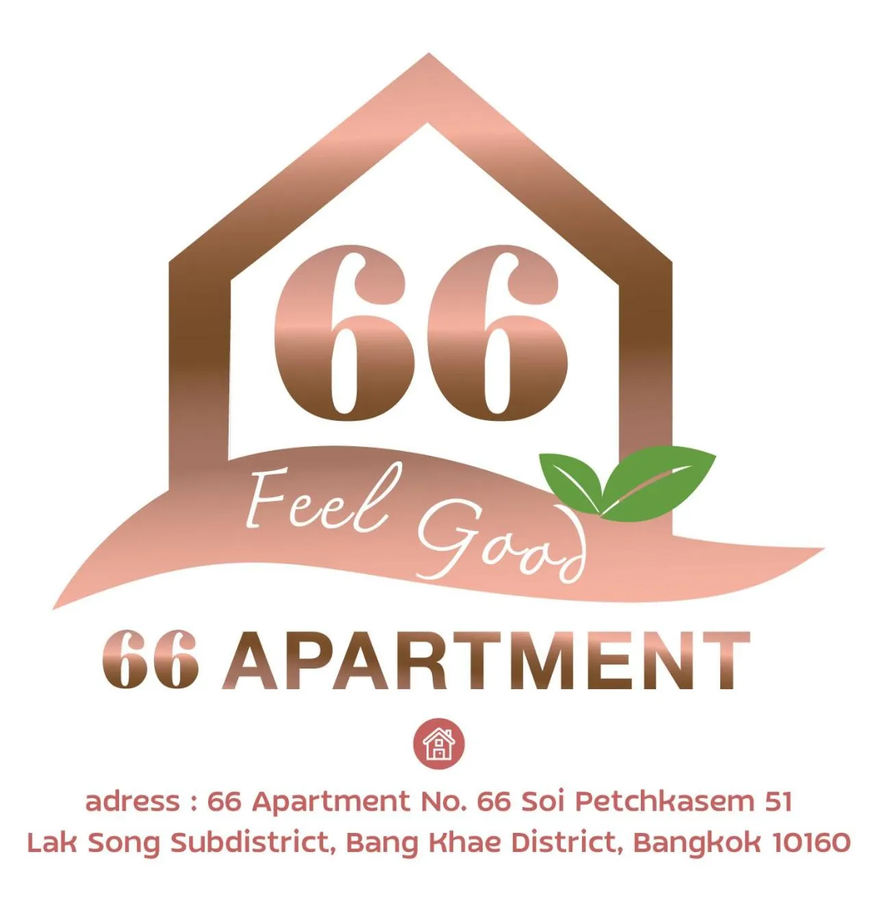 Property logo or sign in 66 Apartment