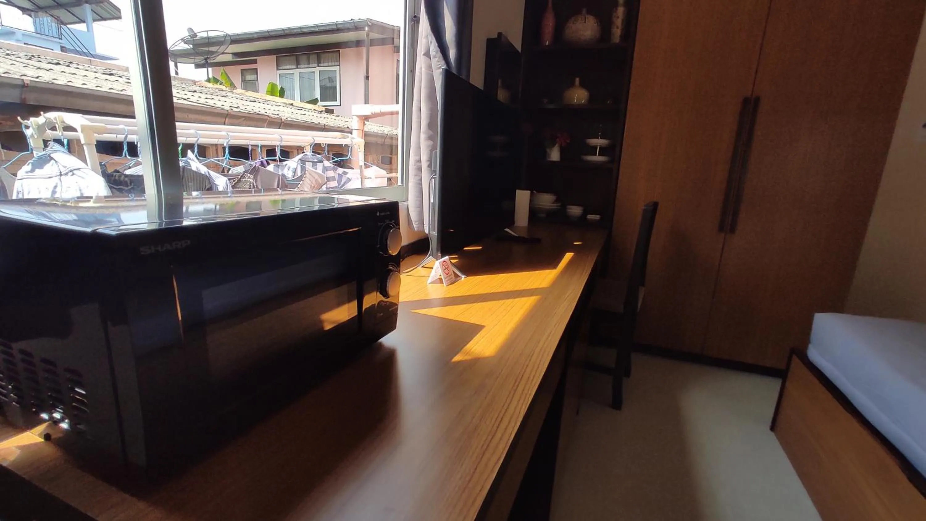 Seating area in 66 Apartment