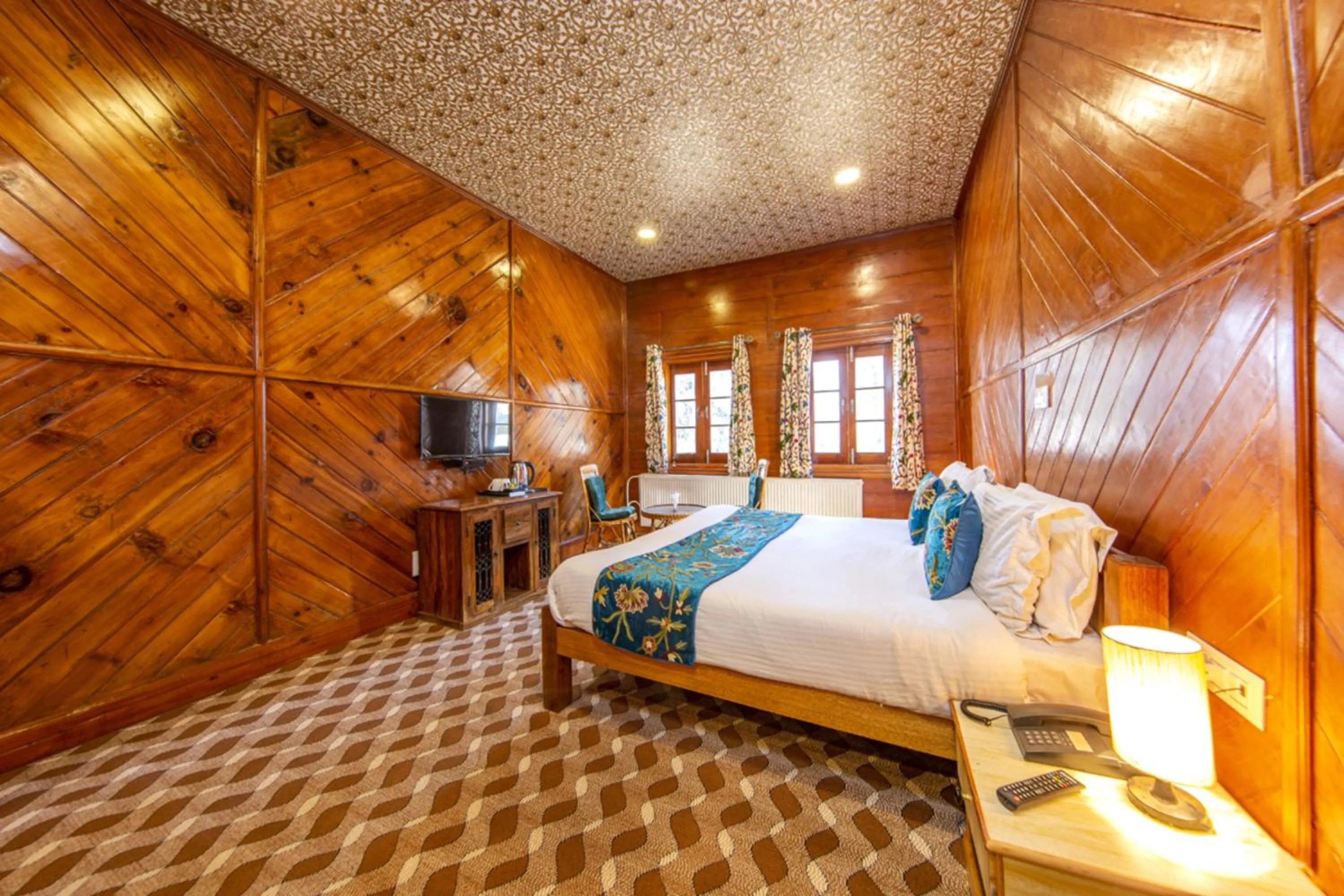 Bed in Gulmarg Ski Hill Resort