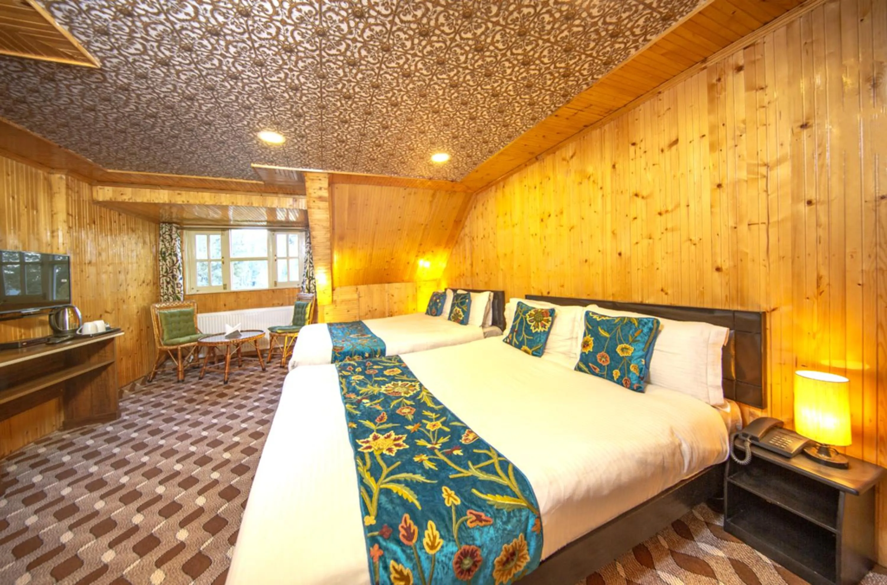 Bed in Gulmarg Ski Hill Resort