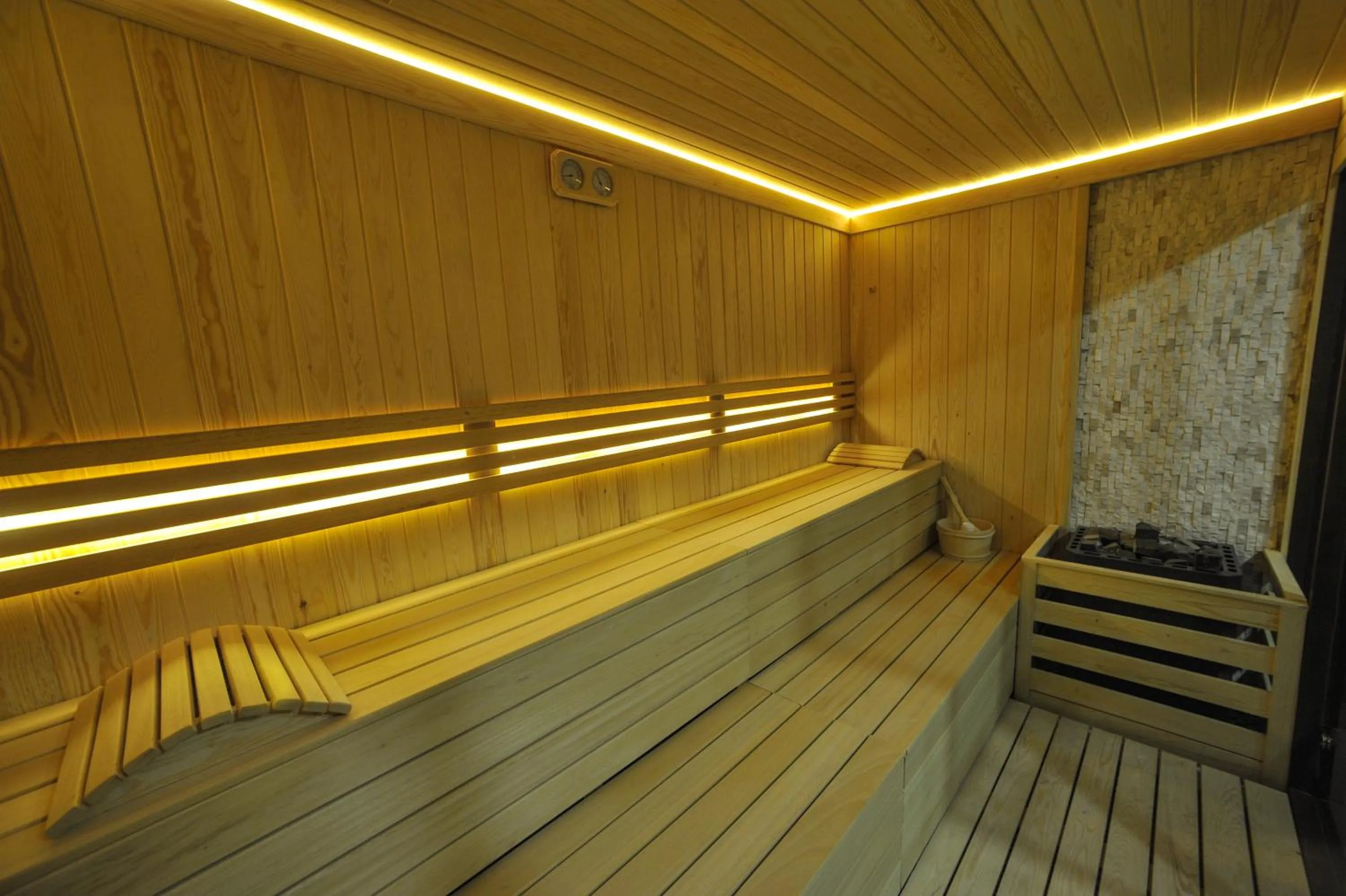Sauna in The Alpfine Hotel