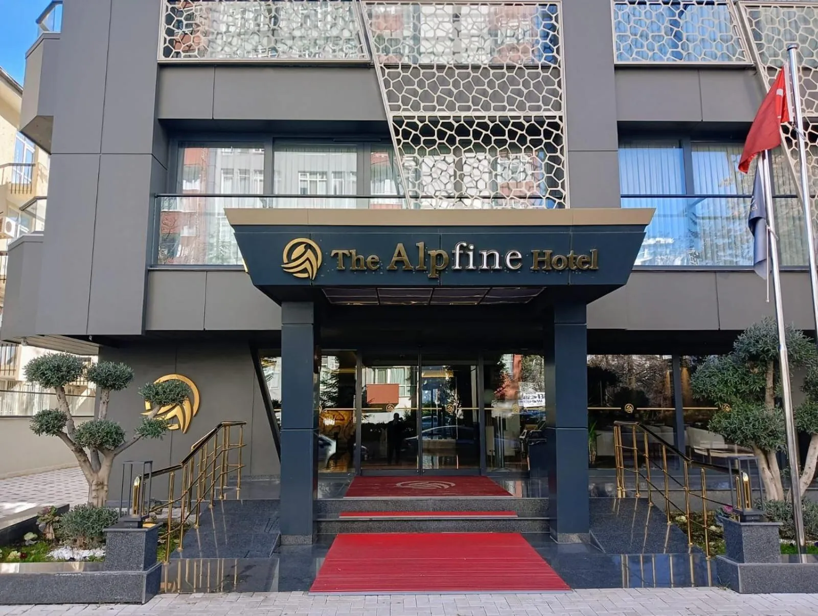 Property building in The Alpfine Hotel
