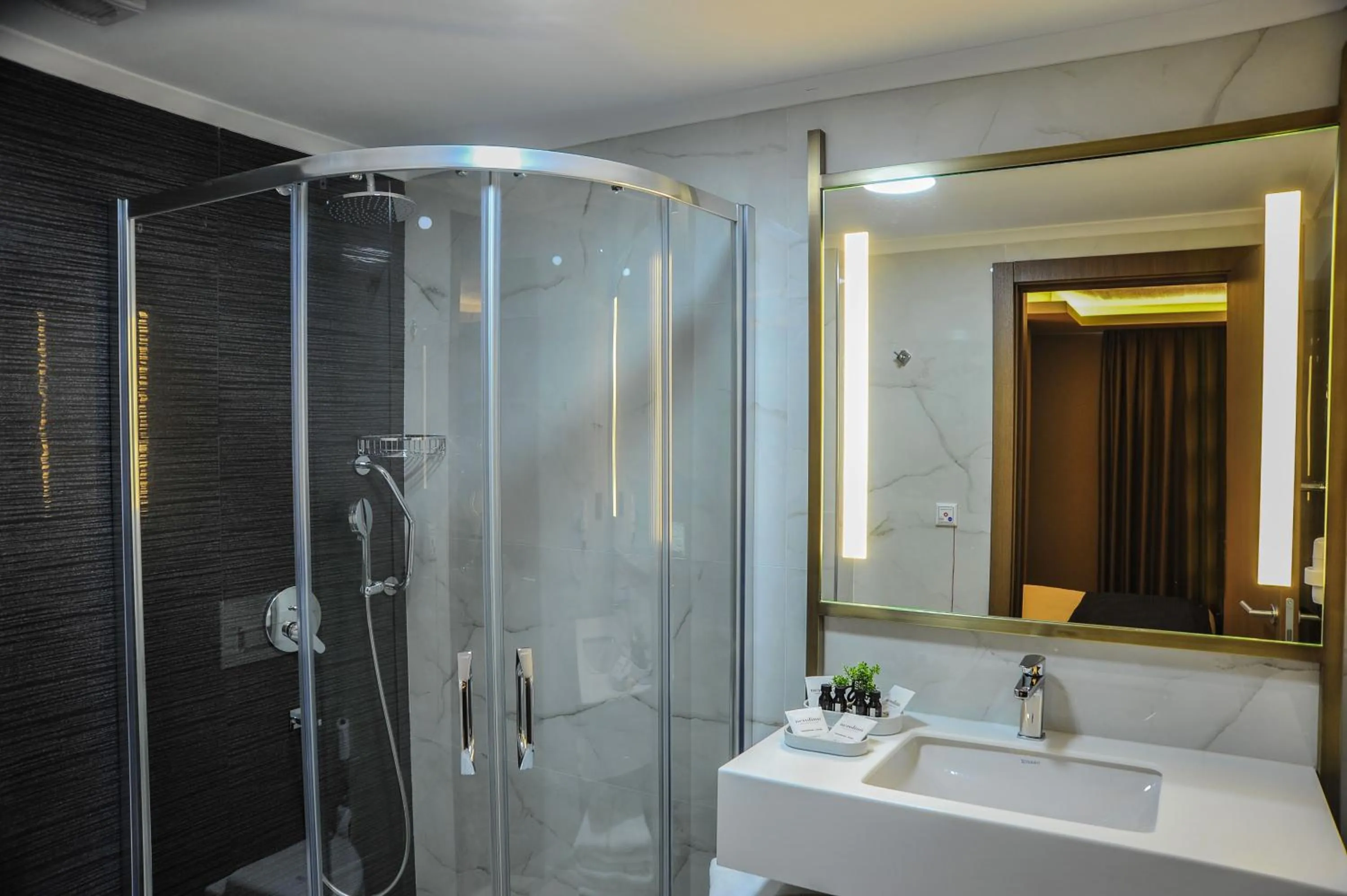 Shower in The Alpfine Hotel