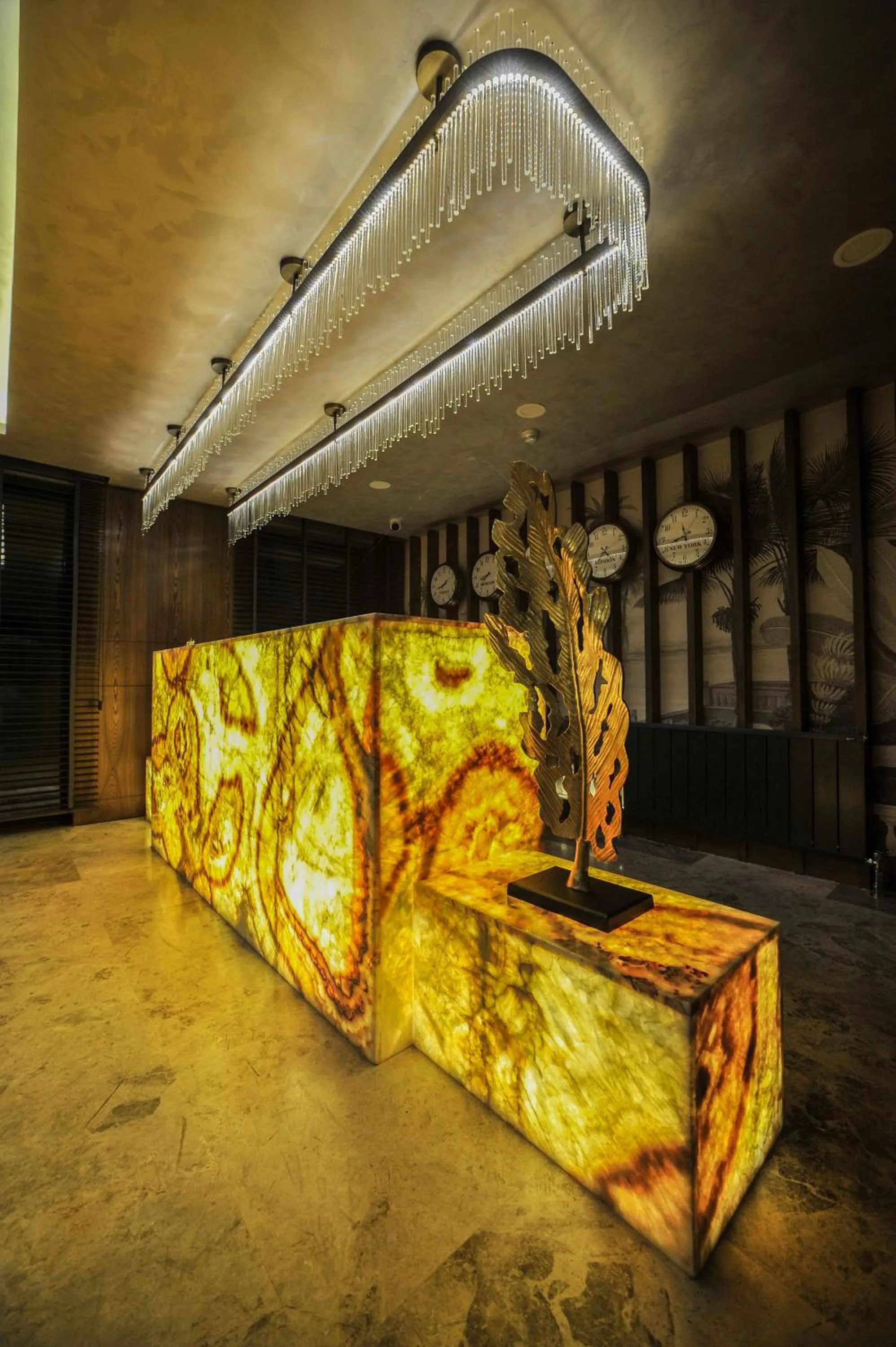 Lobby or reception in The Alpfine Hotel