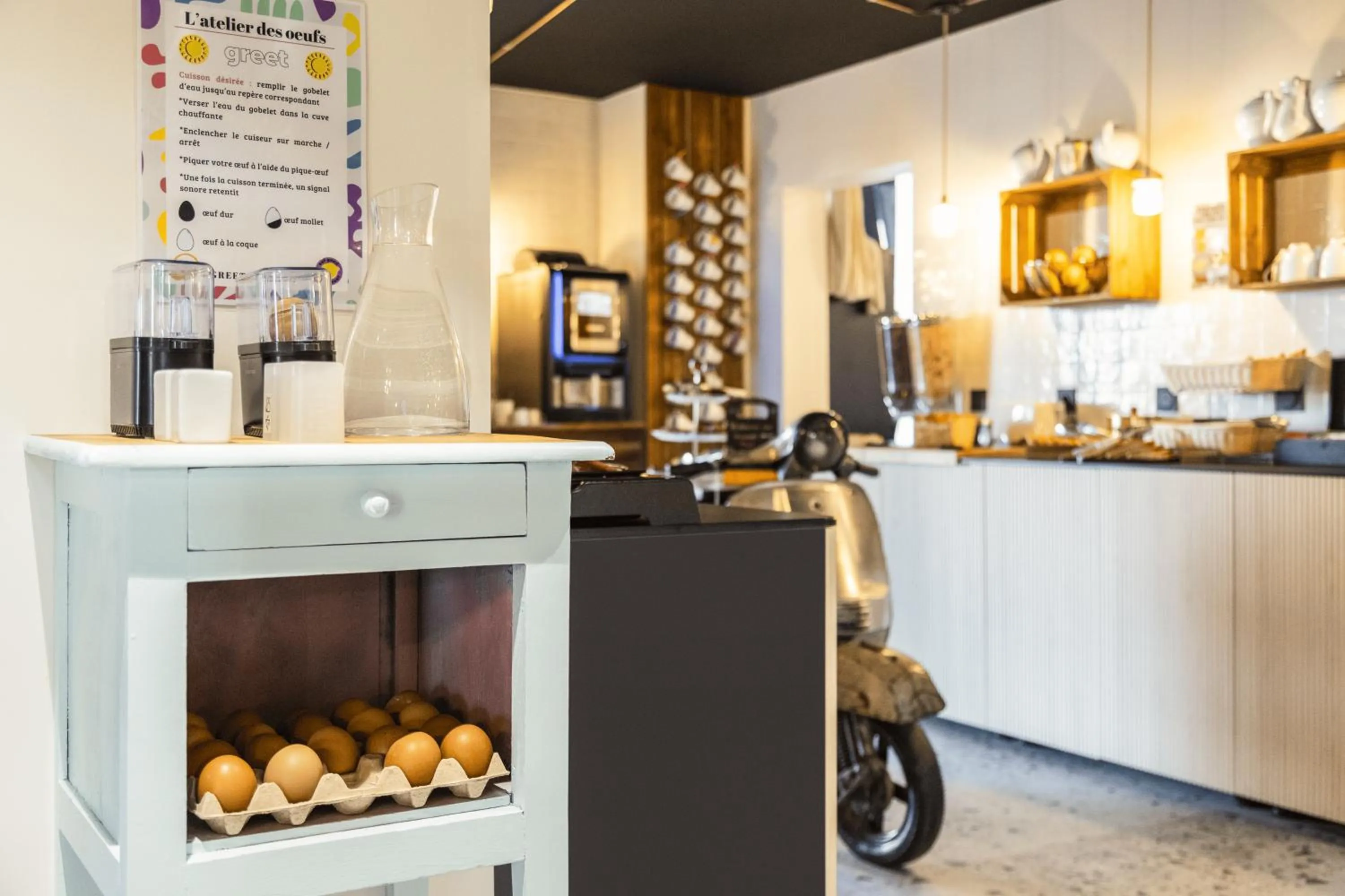 Breakfast in Théo Hôtel Limoges, The Originals City