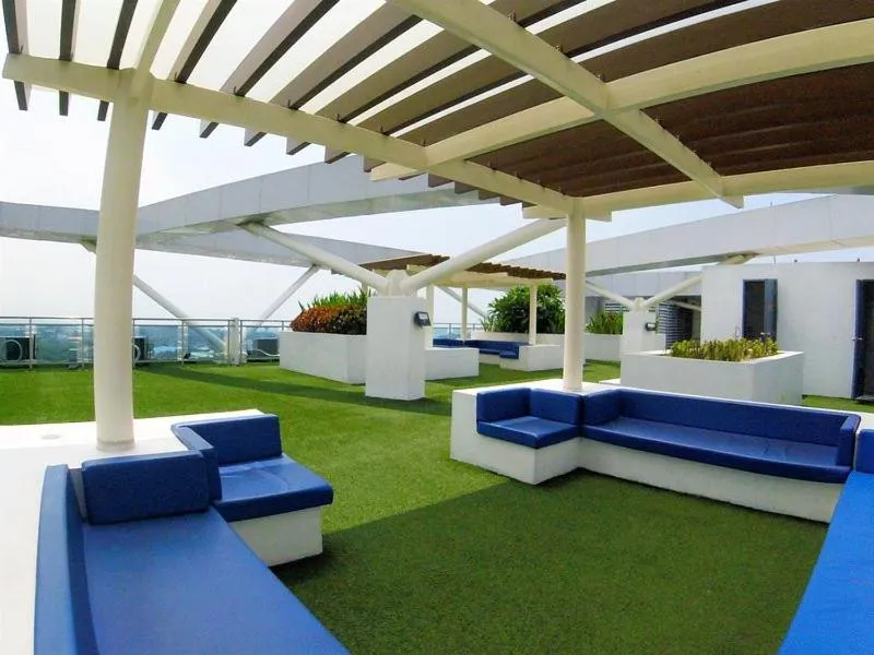 Patio in Azure Urban Resort Paris Beach Staycation