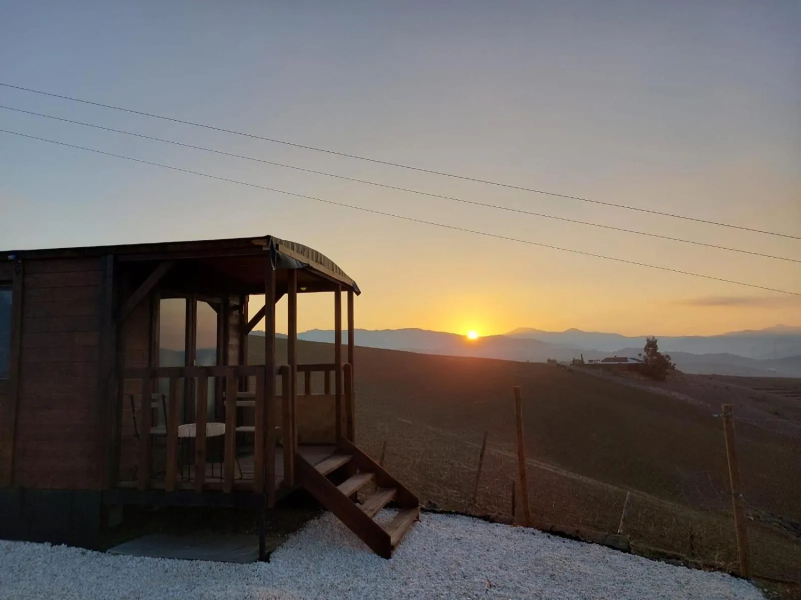 Sunrise in B&B Casa Loré D'or