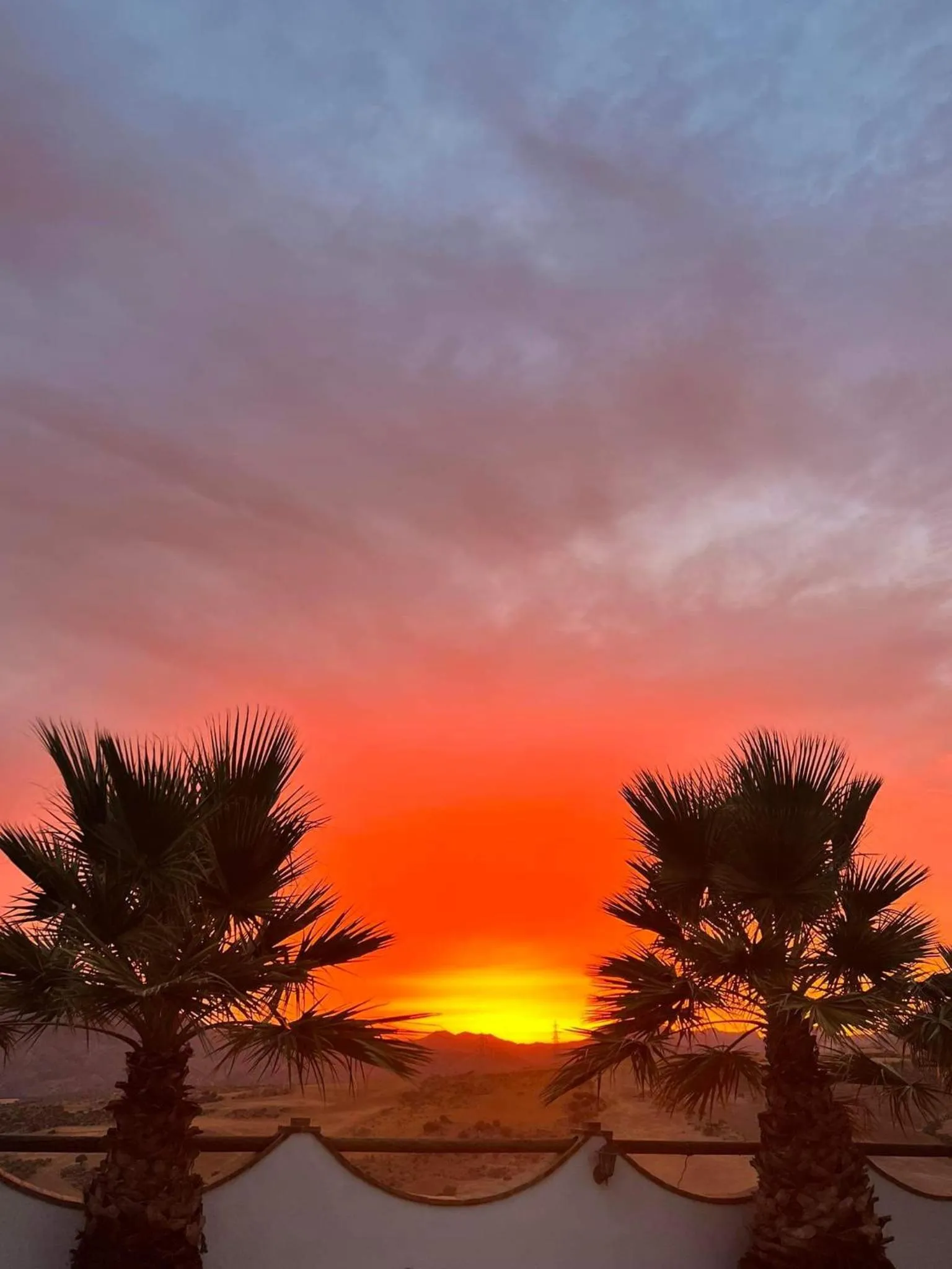 Sunset in B&B Casa Loré D'or