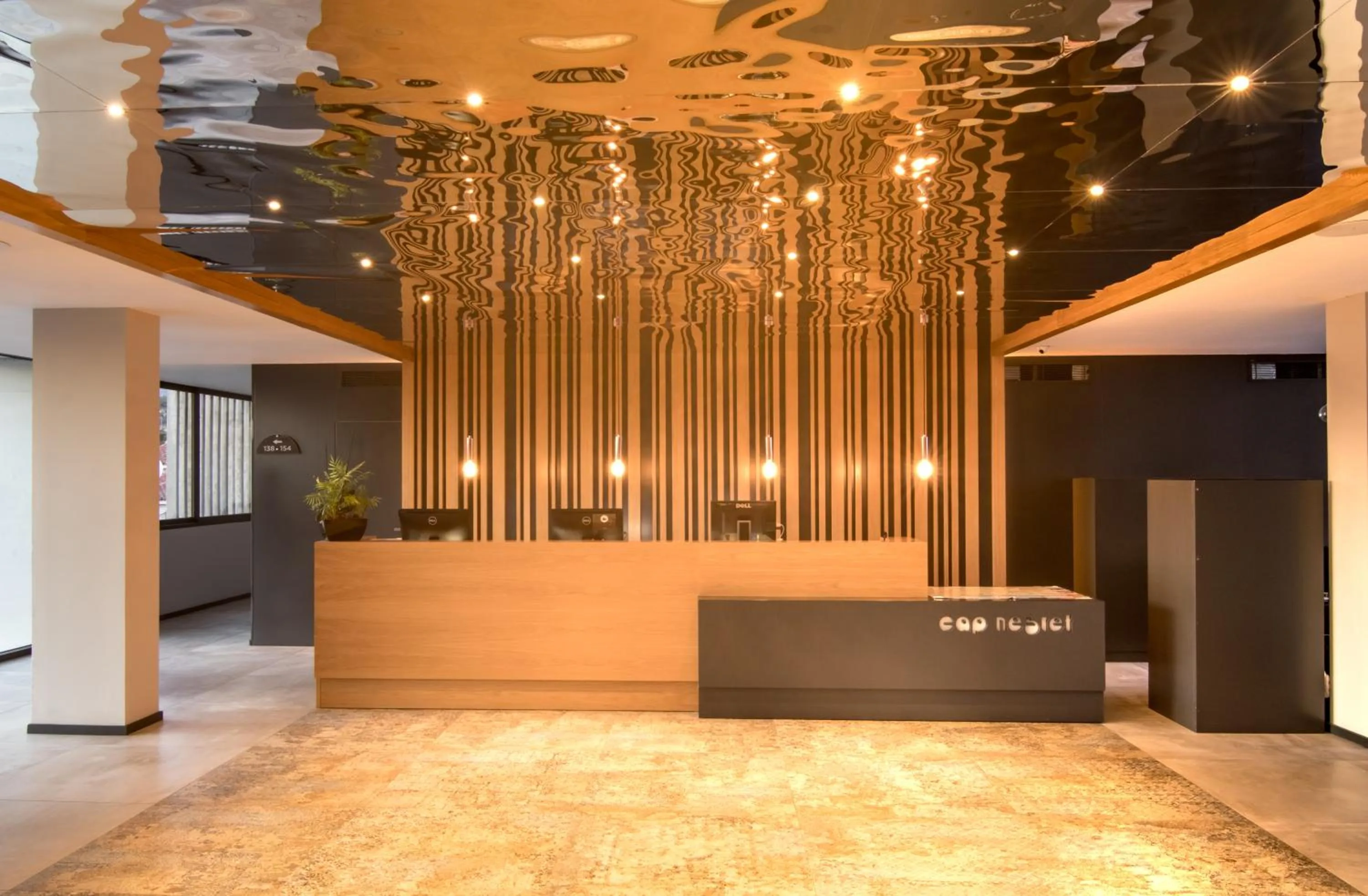 Lobby or reception in Hotel Cap Negret