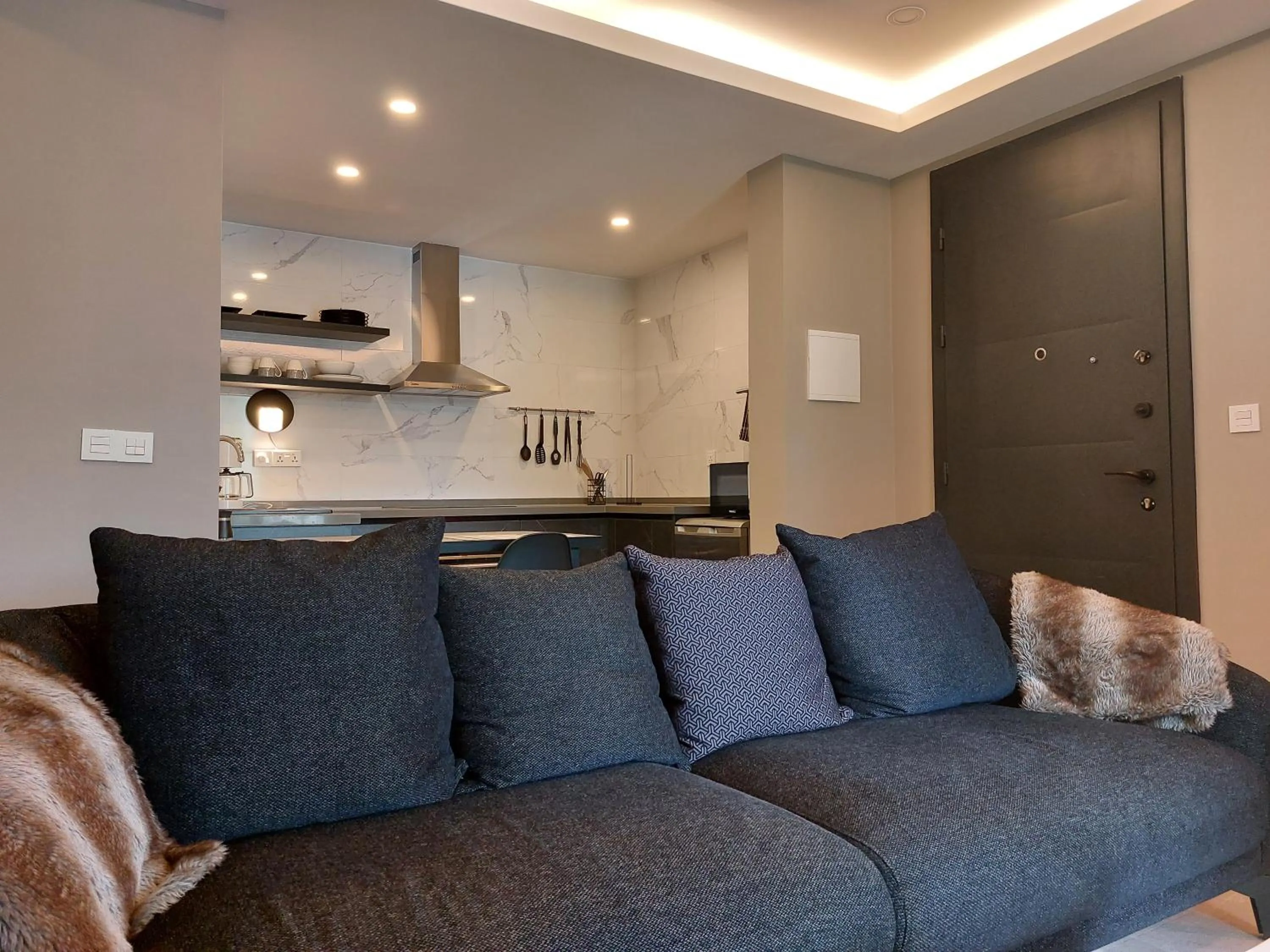 Living room in Kololi Sands Apartments