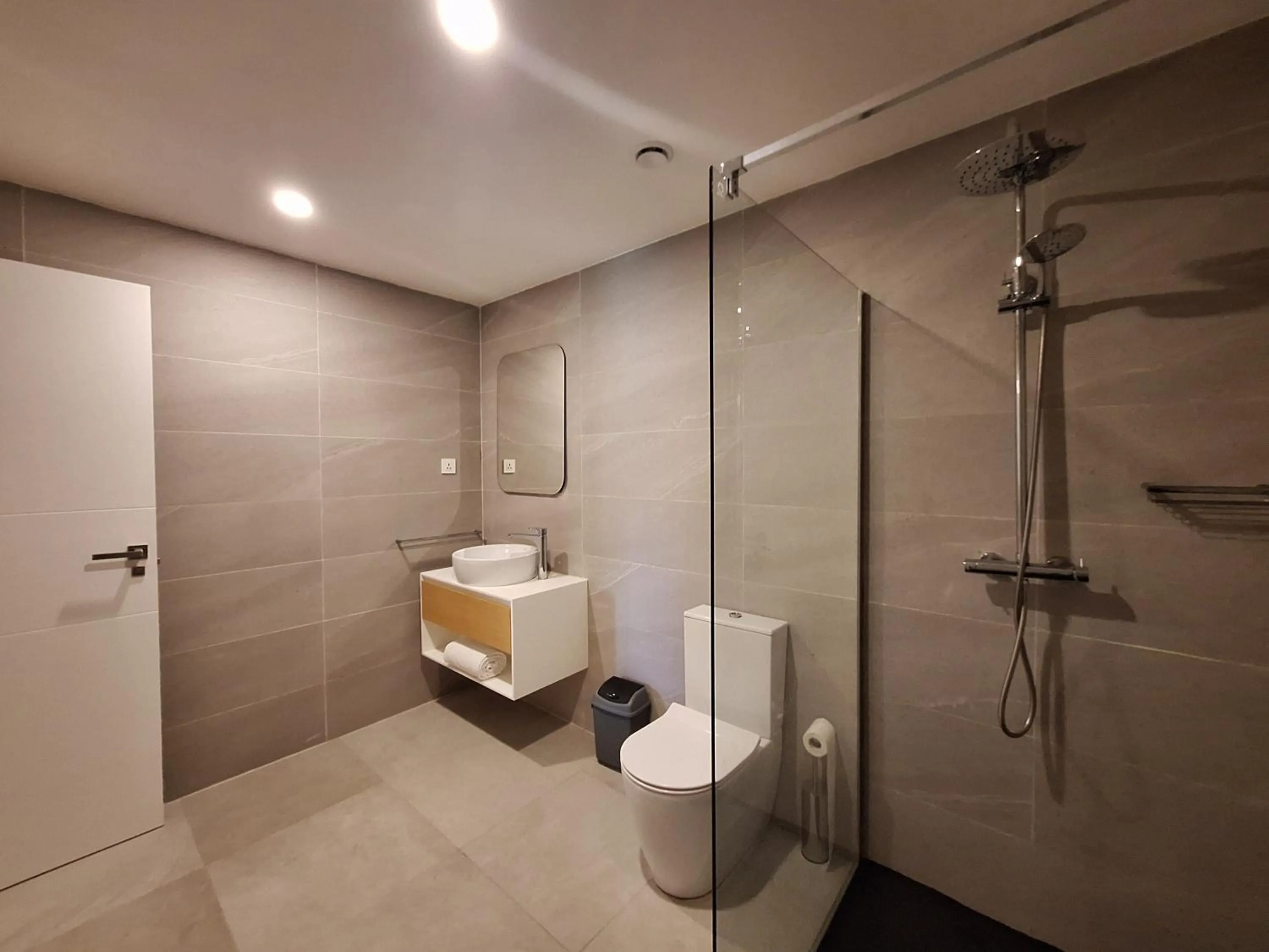 Shower in Kololi Sands Apartments
