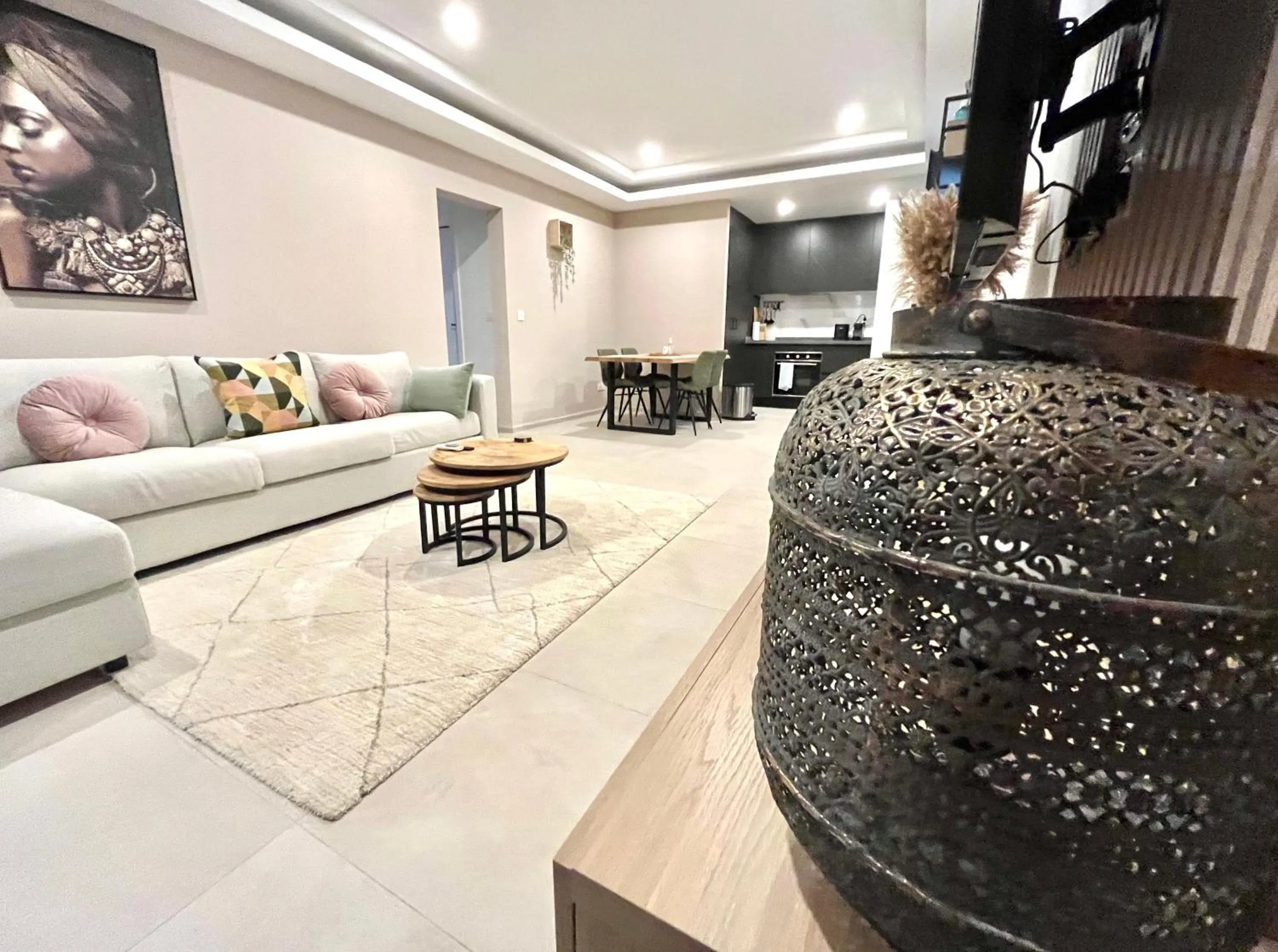 Living room in Kololi Sands Apartments