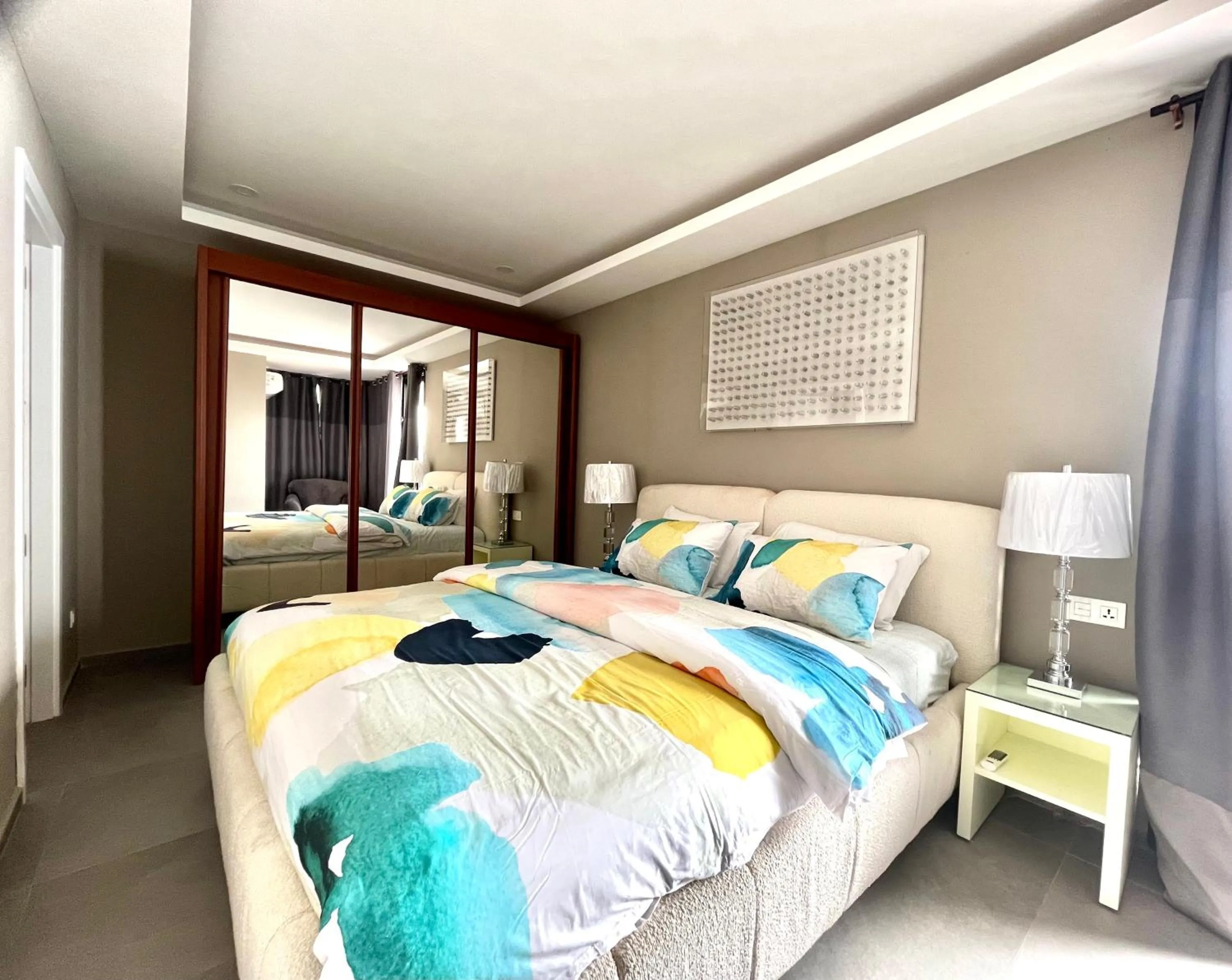 Bed in Kololi Sands Apartments