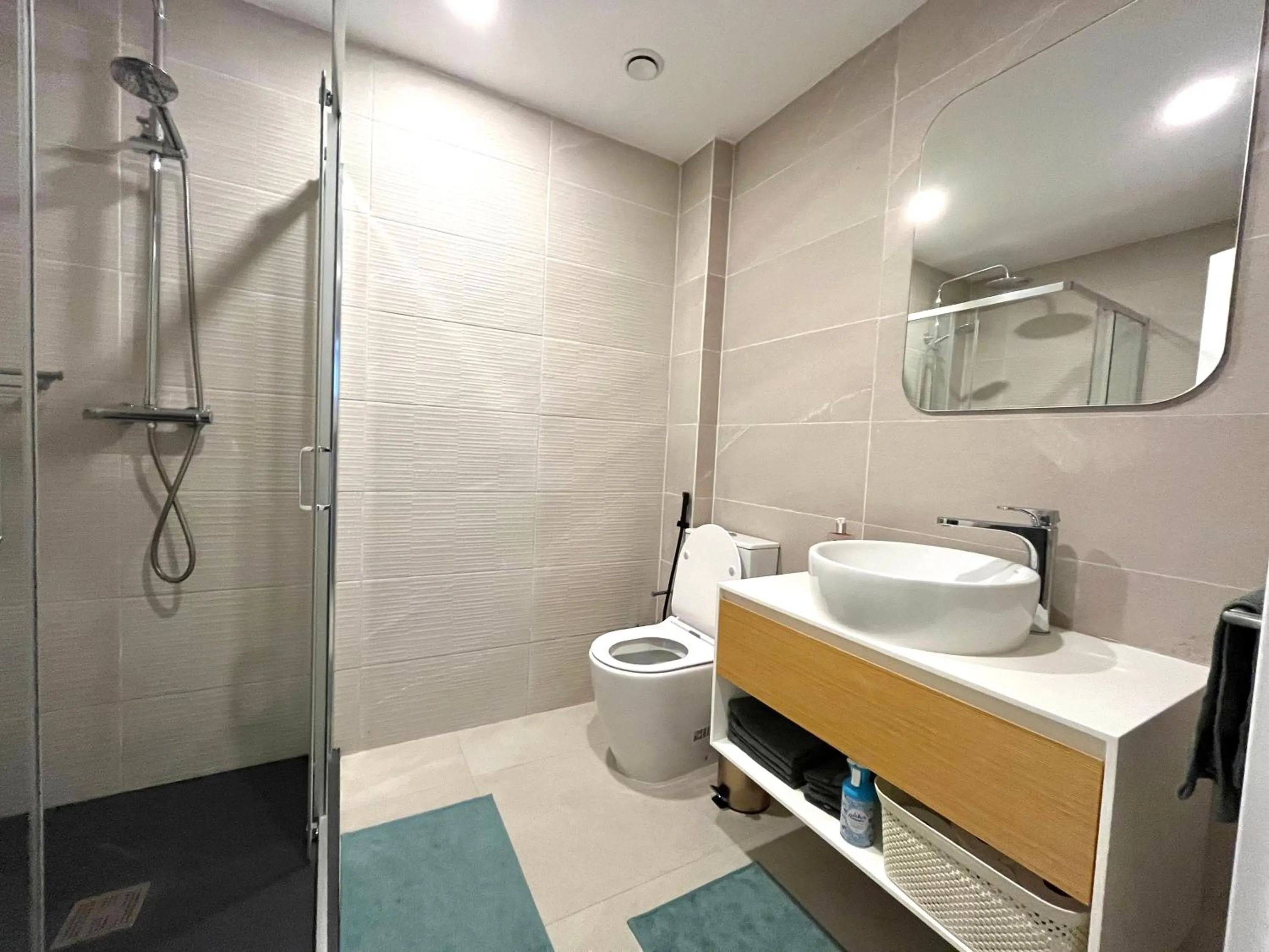 Shower in Kololi Sands Apartments