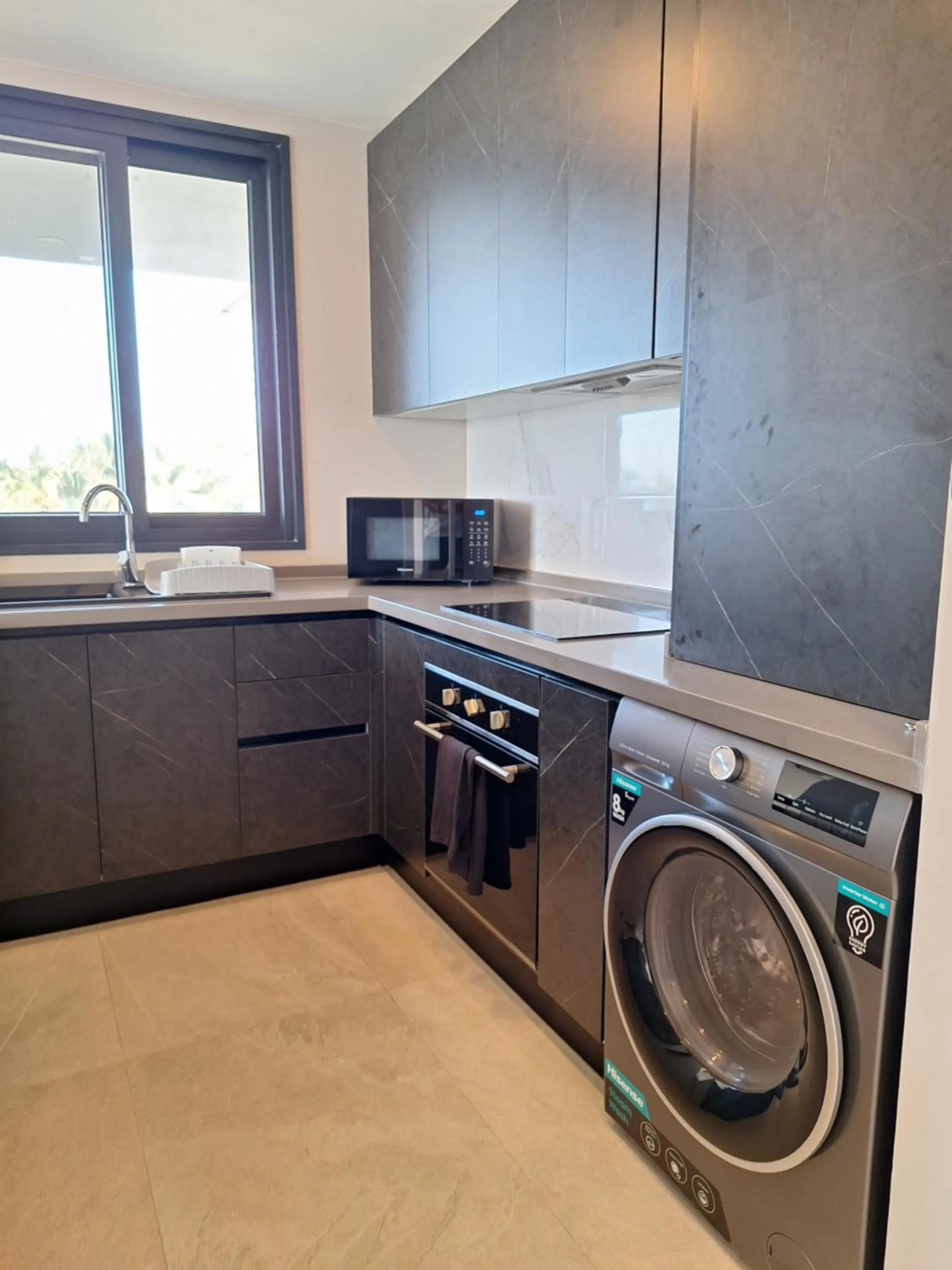 Kitchen or kitchenette in Kololi Sands Apartments