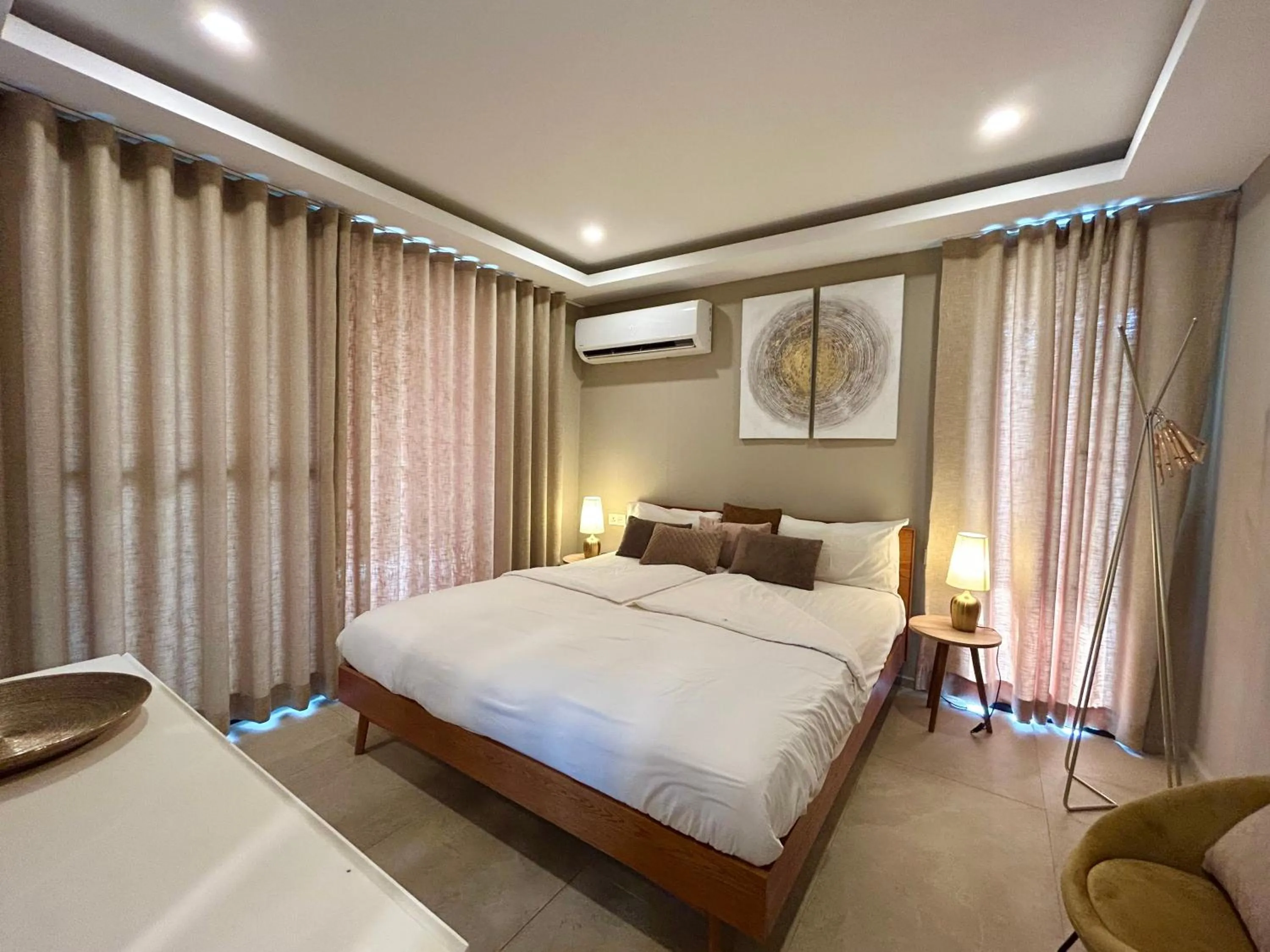 Bed in Kololi Sands Apartments