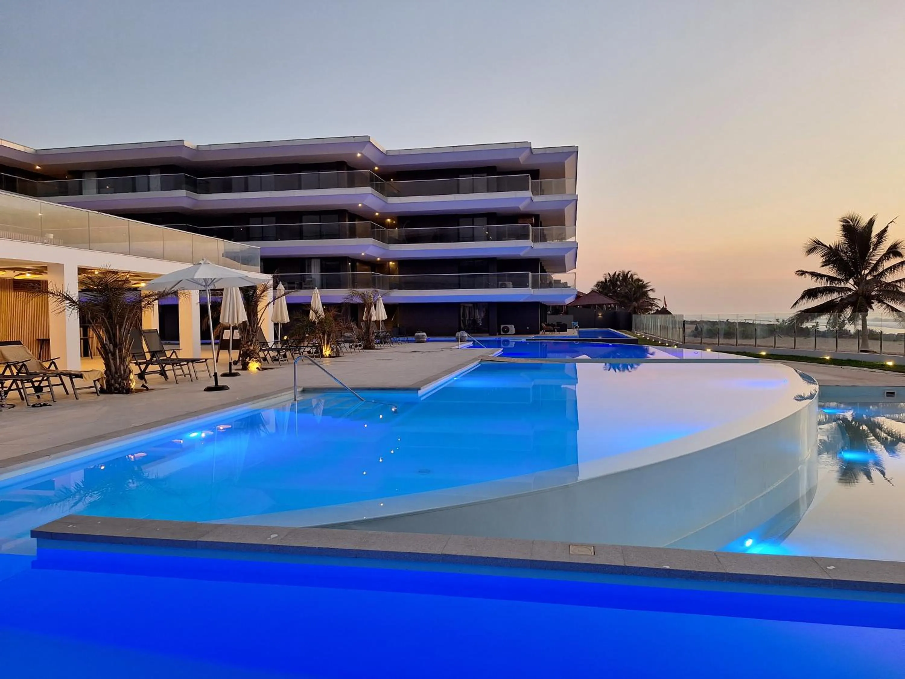 Swimming pool in Kololi Sands Apartments