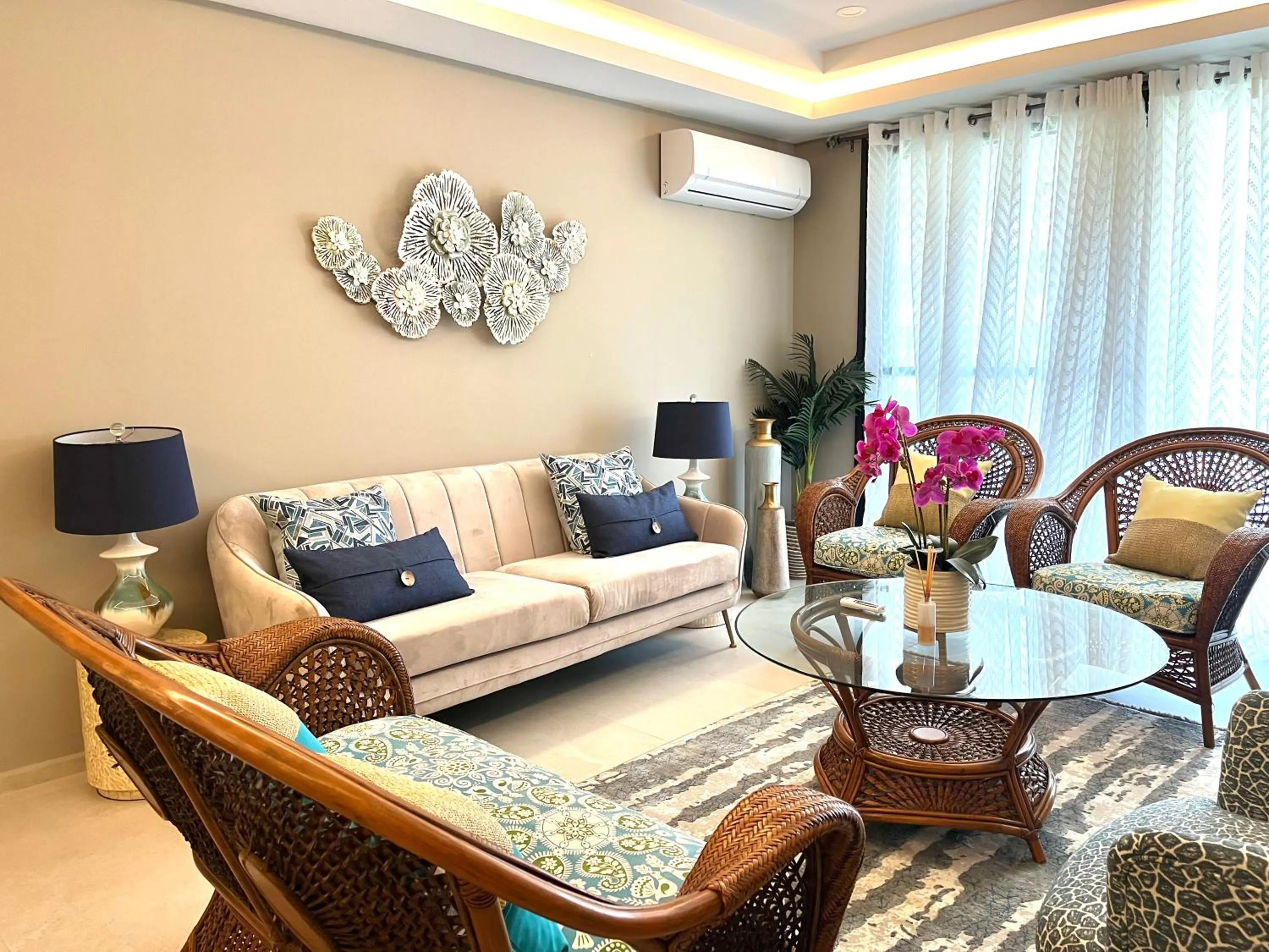 Living room in Kololi Sands Apartments