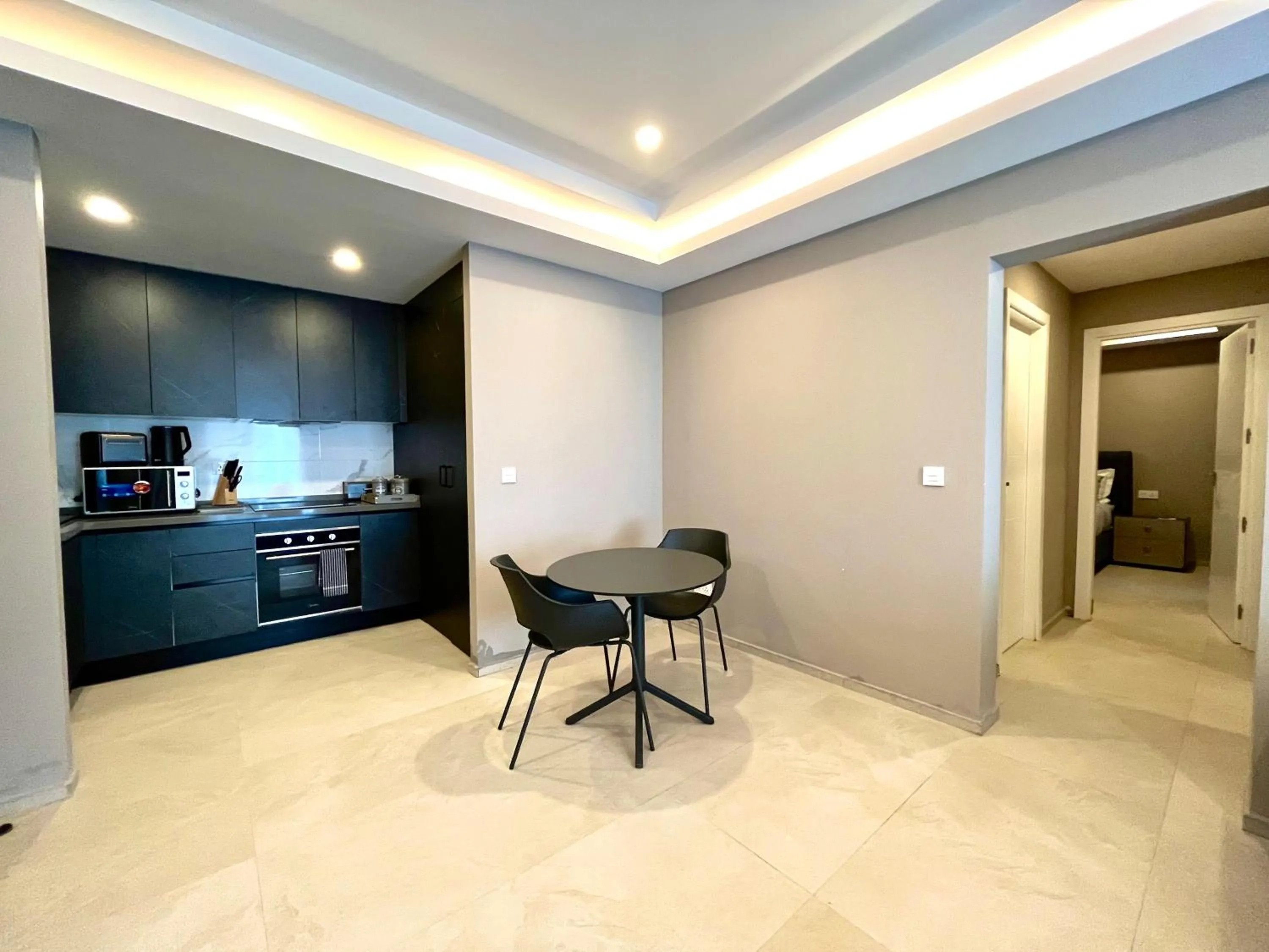 Kitchen or kitchenette in Kololi Sands Apartments