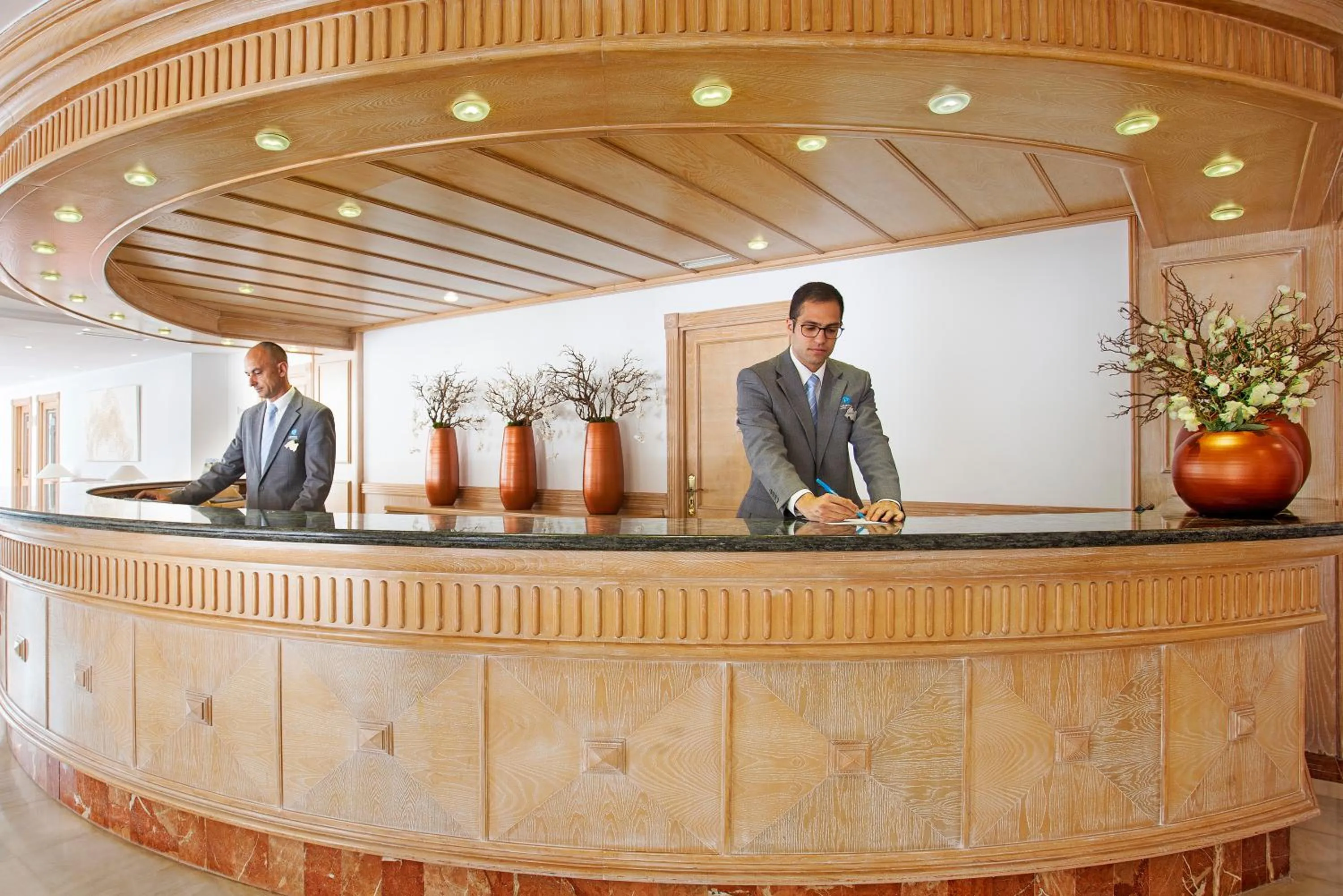 Lobby or reception in Grupotel Los Príncipes & Spa