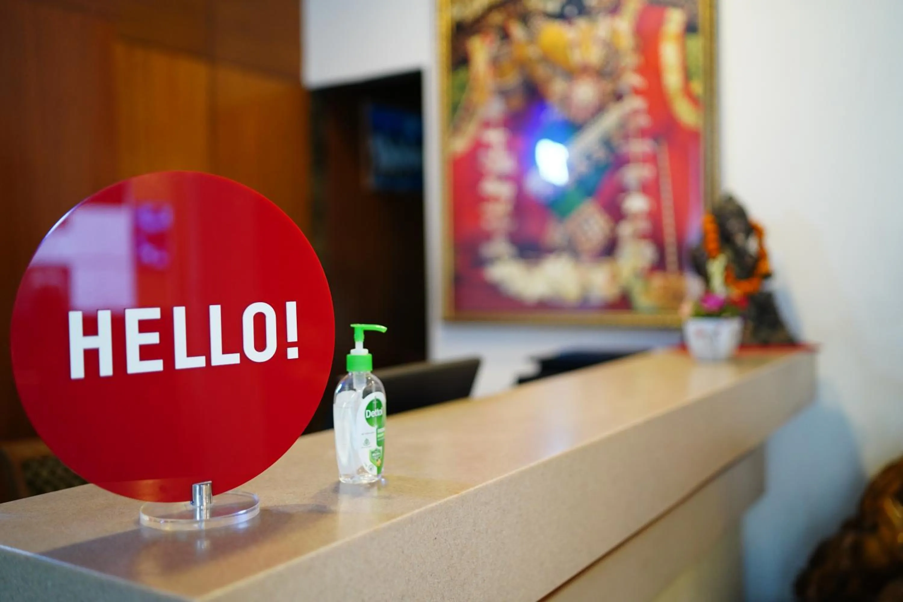 Lobby or reception in Zip By Spree Hotels Delhi Greater Kailash