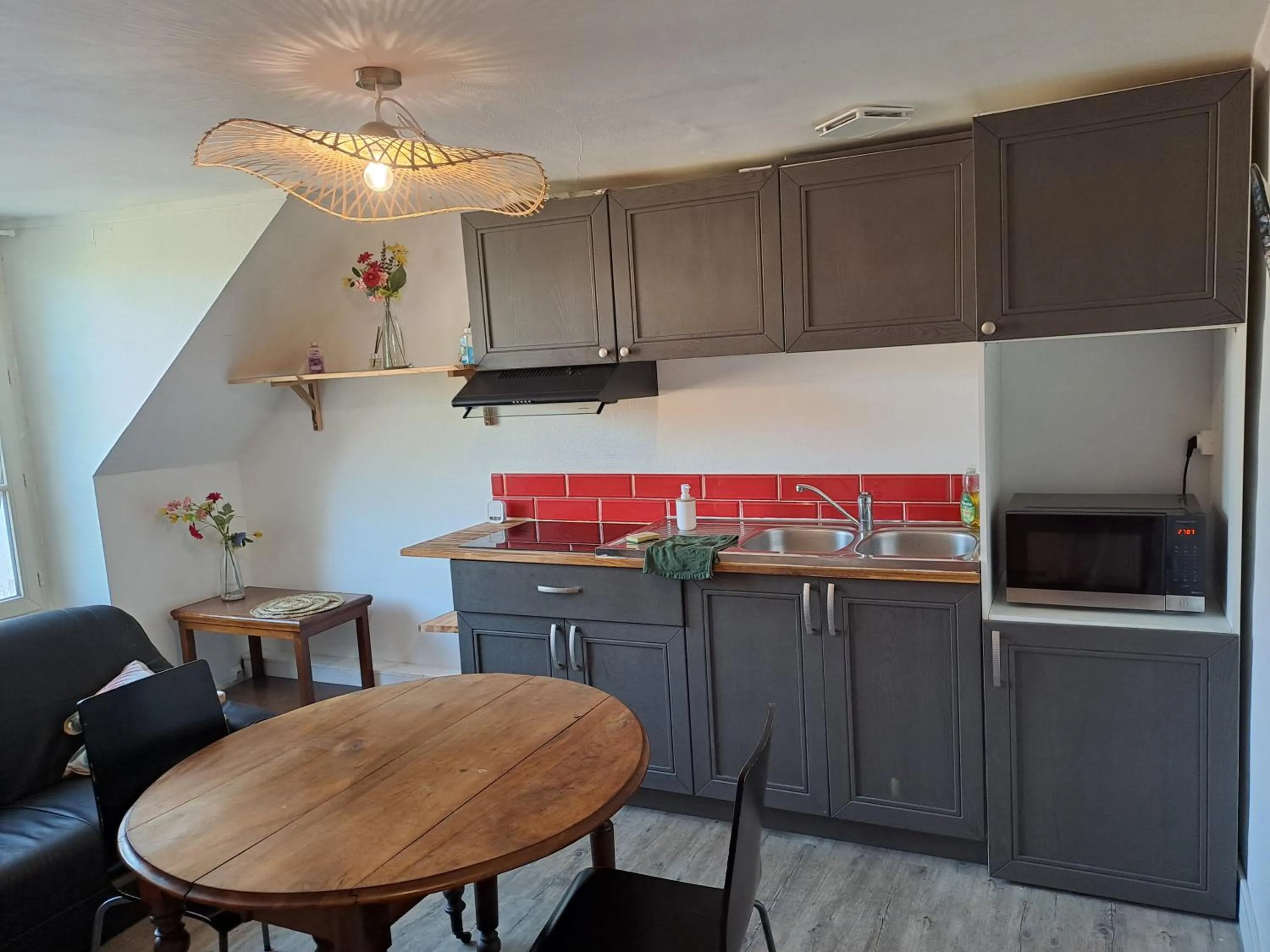 Kitchen or kitchenette in Kilomètre 99