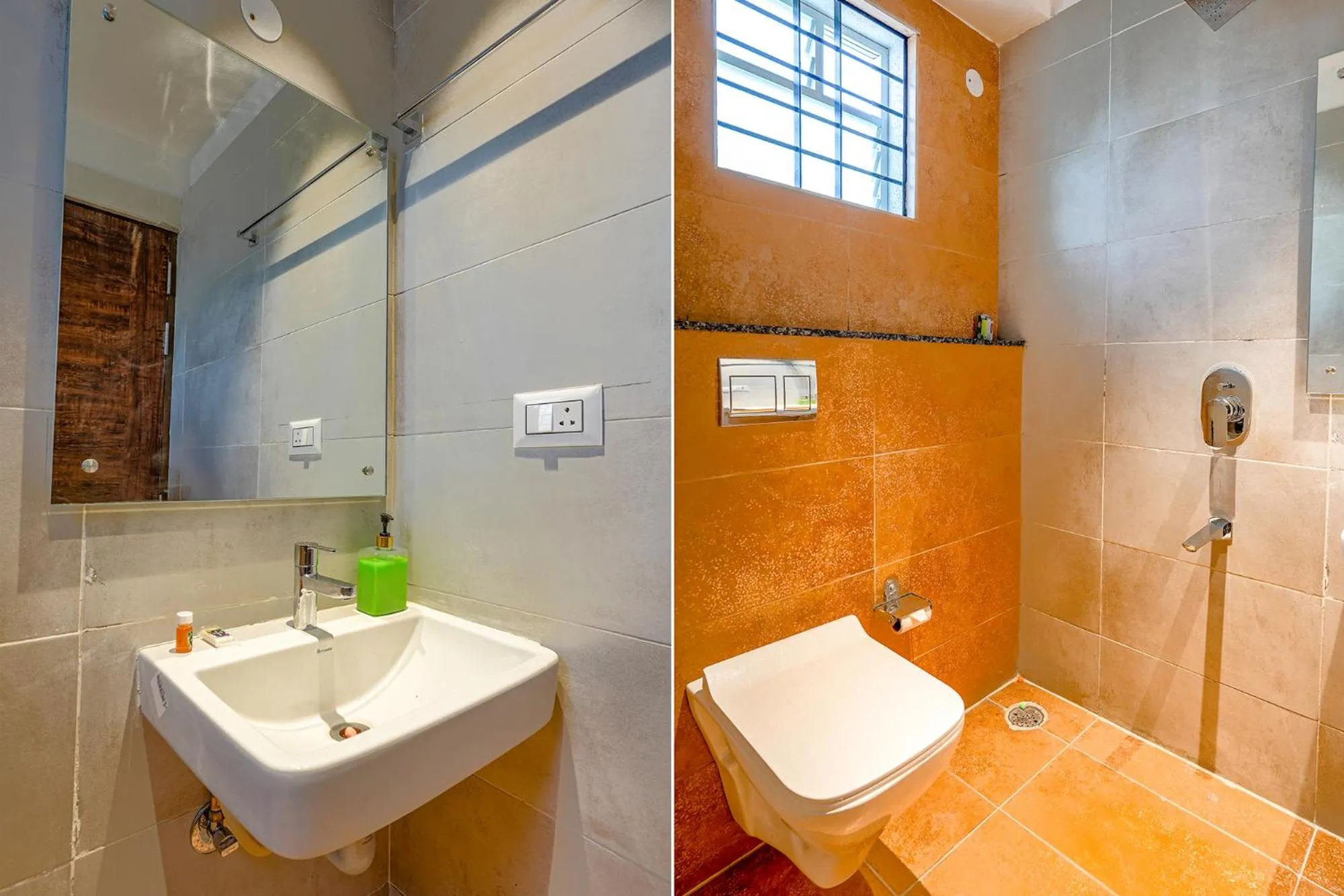 Bathroom in FabHotel Phoenix Brookfield - Nr Kundalahalli Main Road