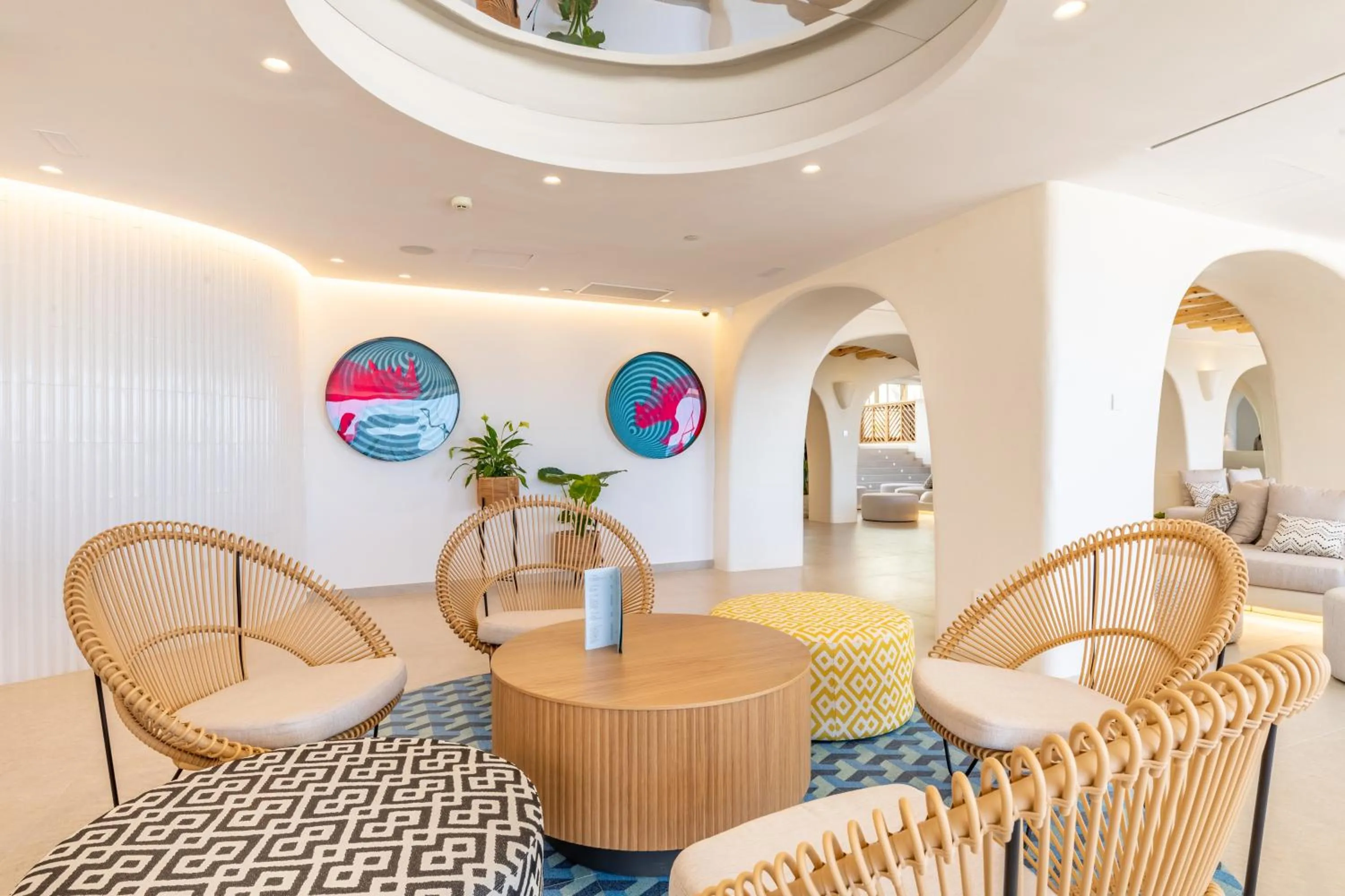 Living room in El Somni Ibiza Dream Hotel by Grupotel