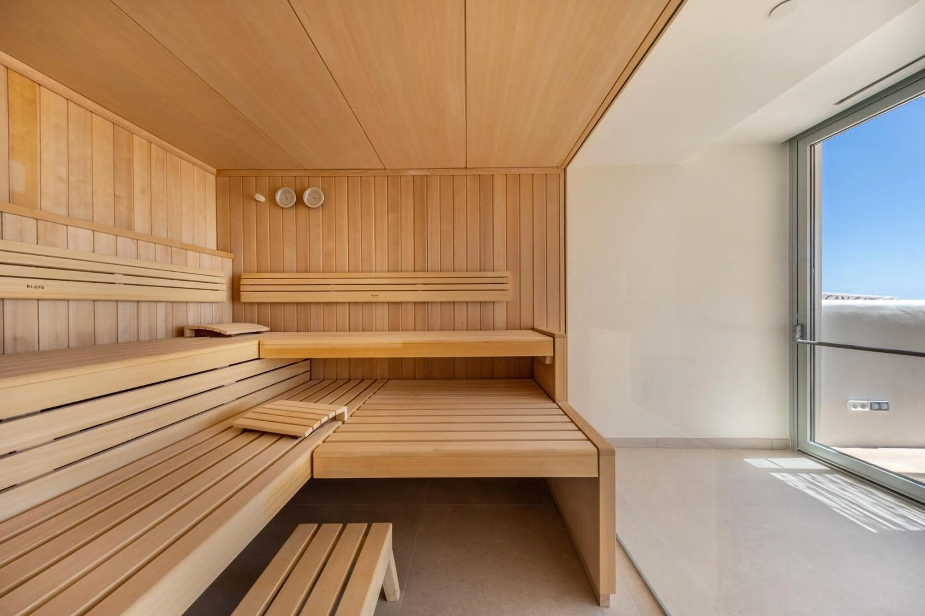 Sauna in El Somni Ibiza Dream Hotel by Grupotel