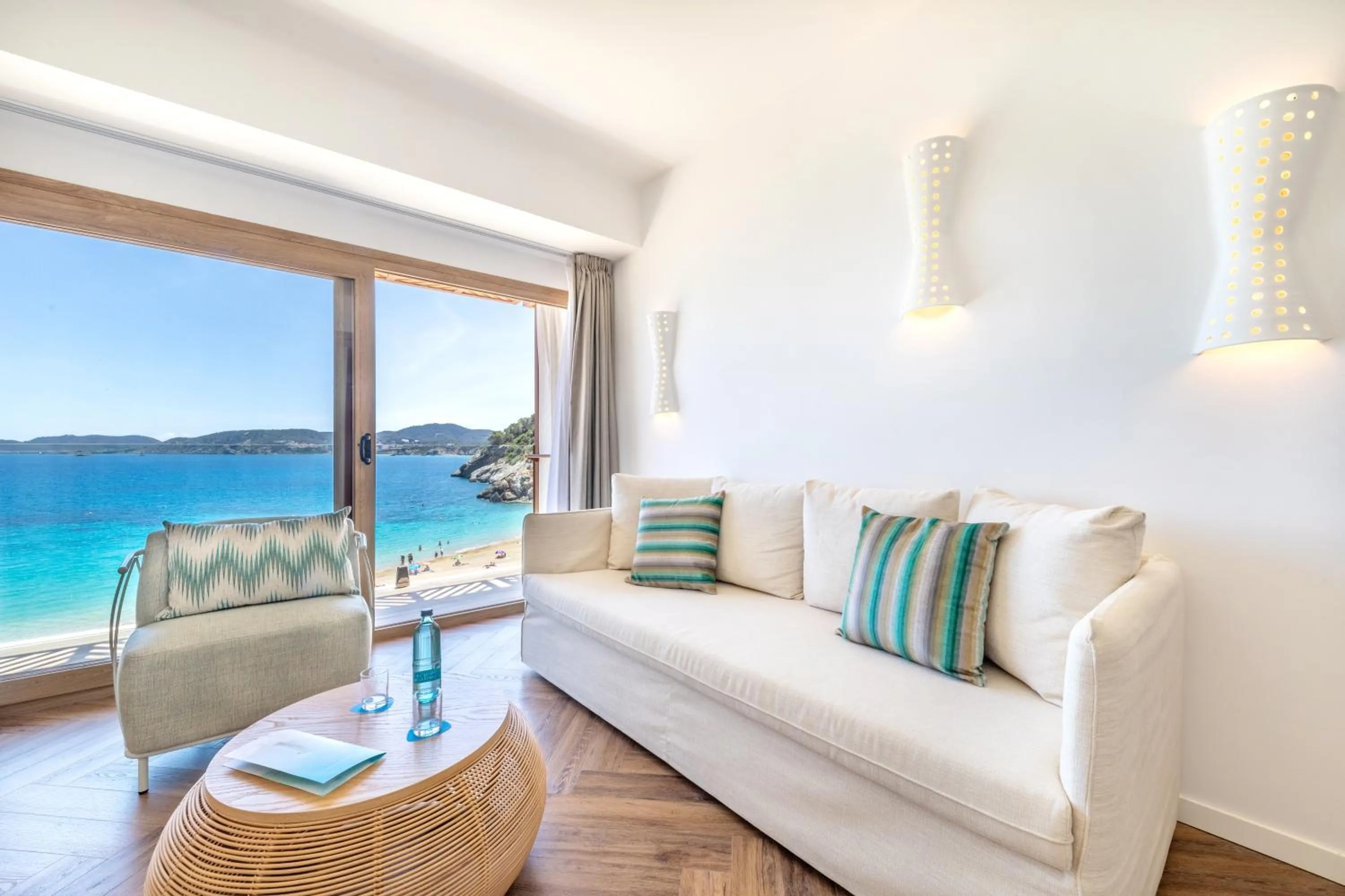 Living room in El Somni Ibiza Dream Hotel by Grupotel