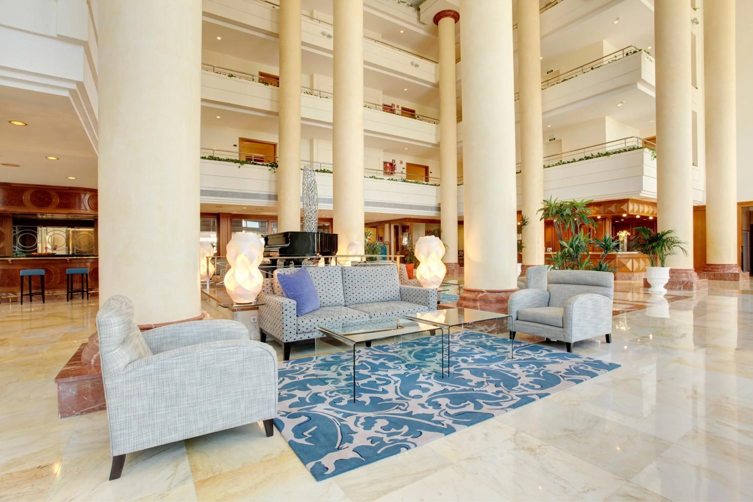 Lobby or reception in Grupotel Parc Natural & Spa