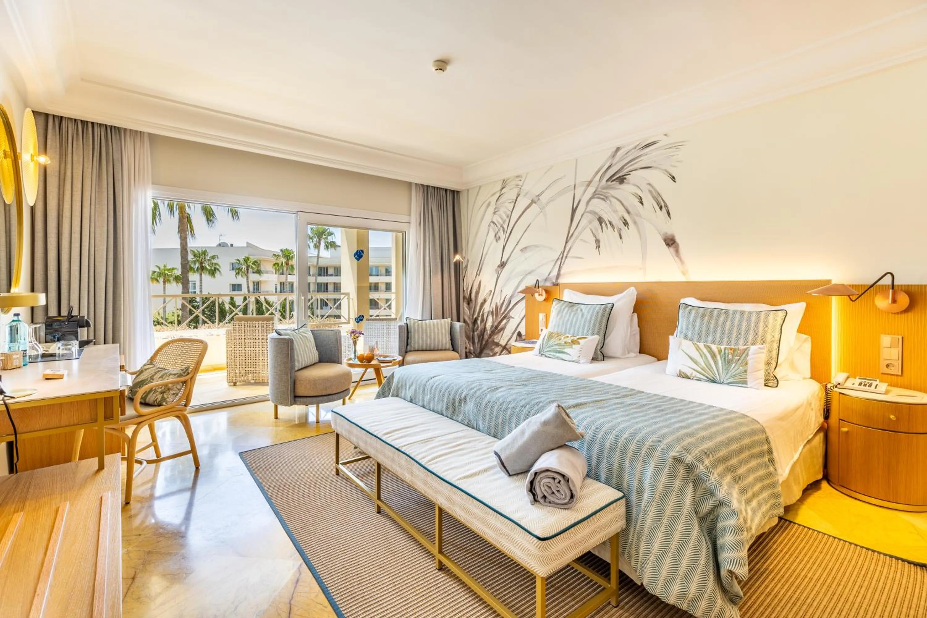 Bedroom, Bed in Grupotel Parc Natural & Spa