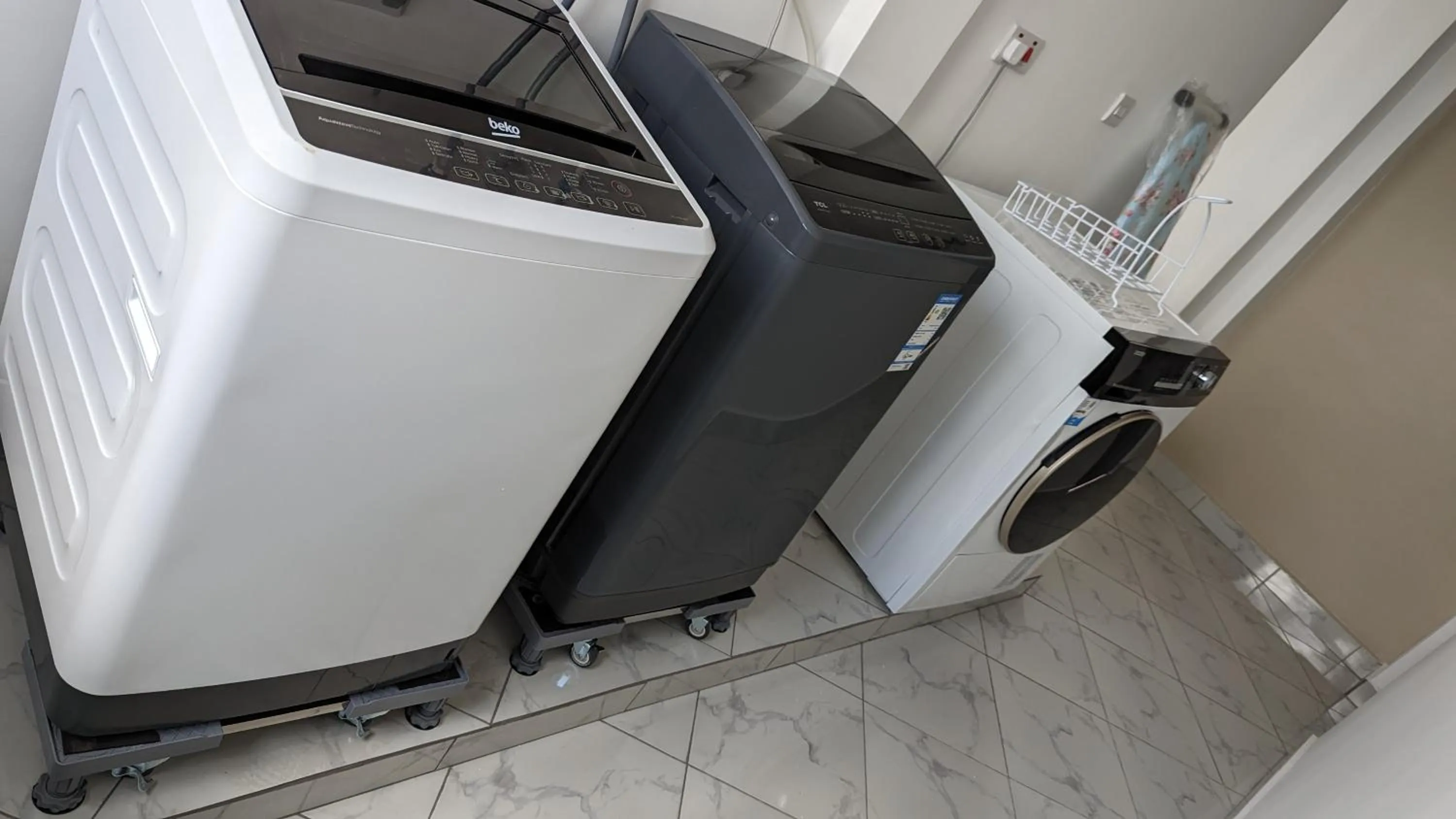washing machine in Mufasa city Hostel and Apartments