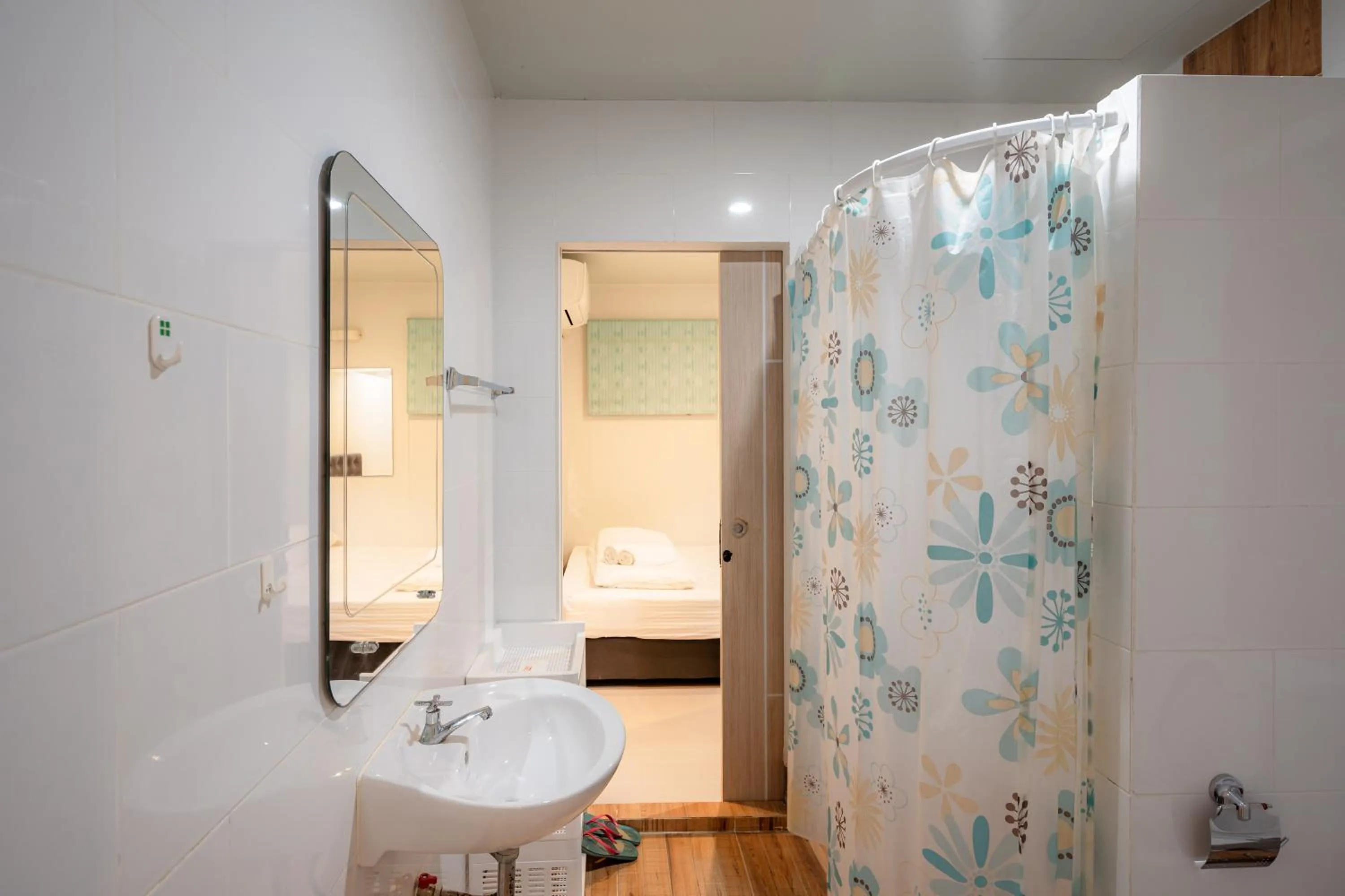 Shower in The Dorm Hostel