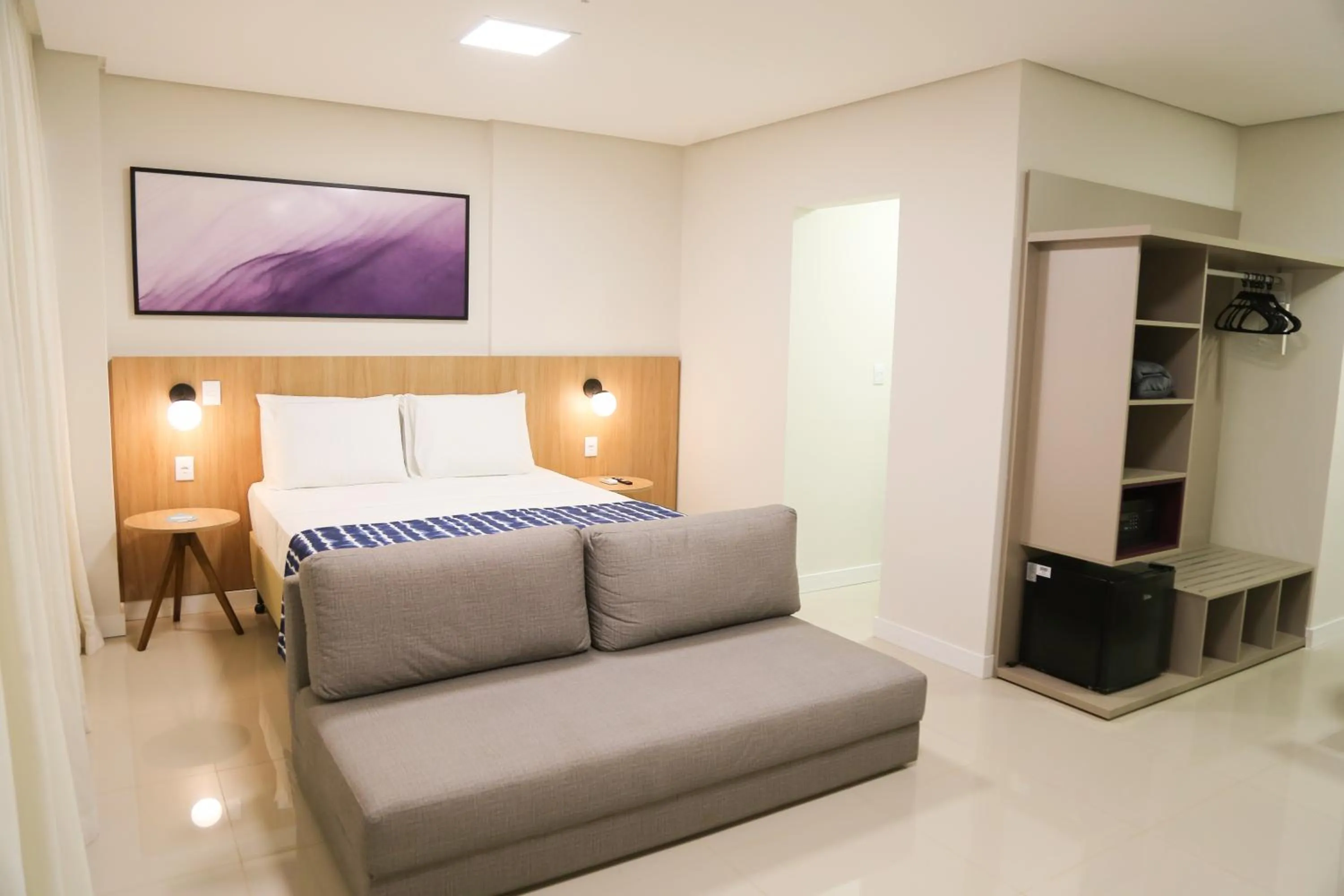 Bed in Trento Hotel Guaíra by Unna