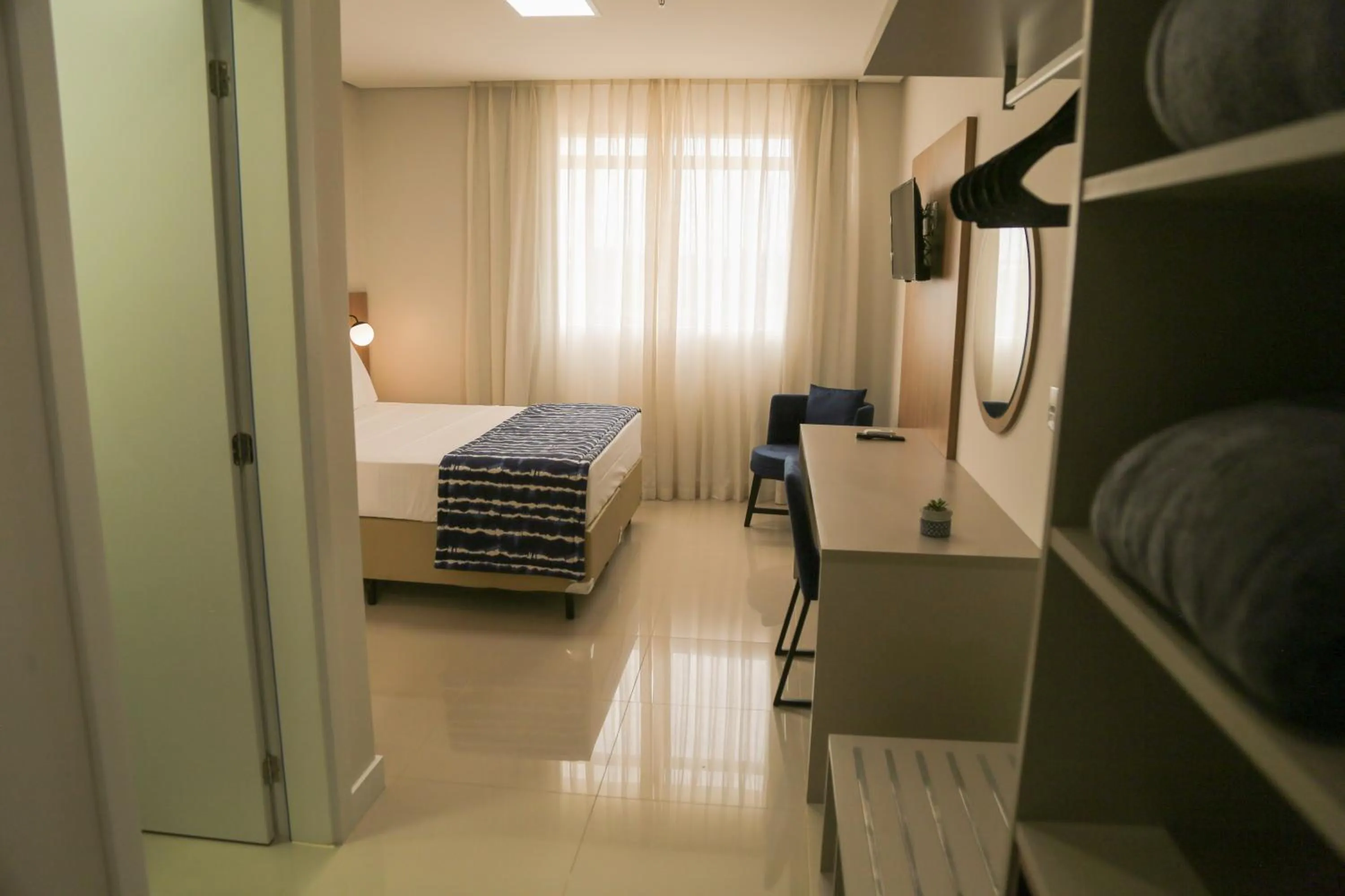 Bed in Trento Hotel Guaíra by Unna