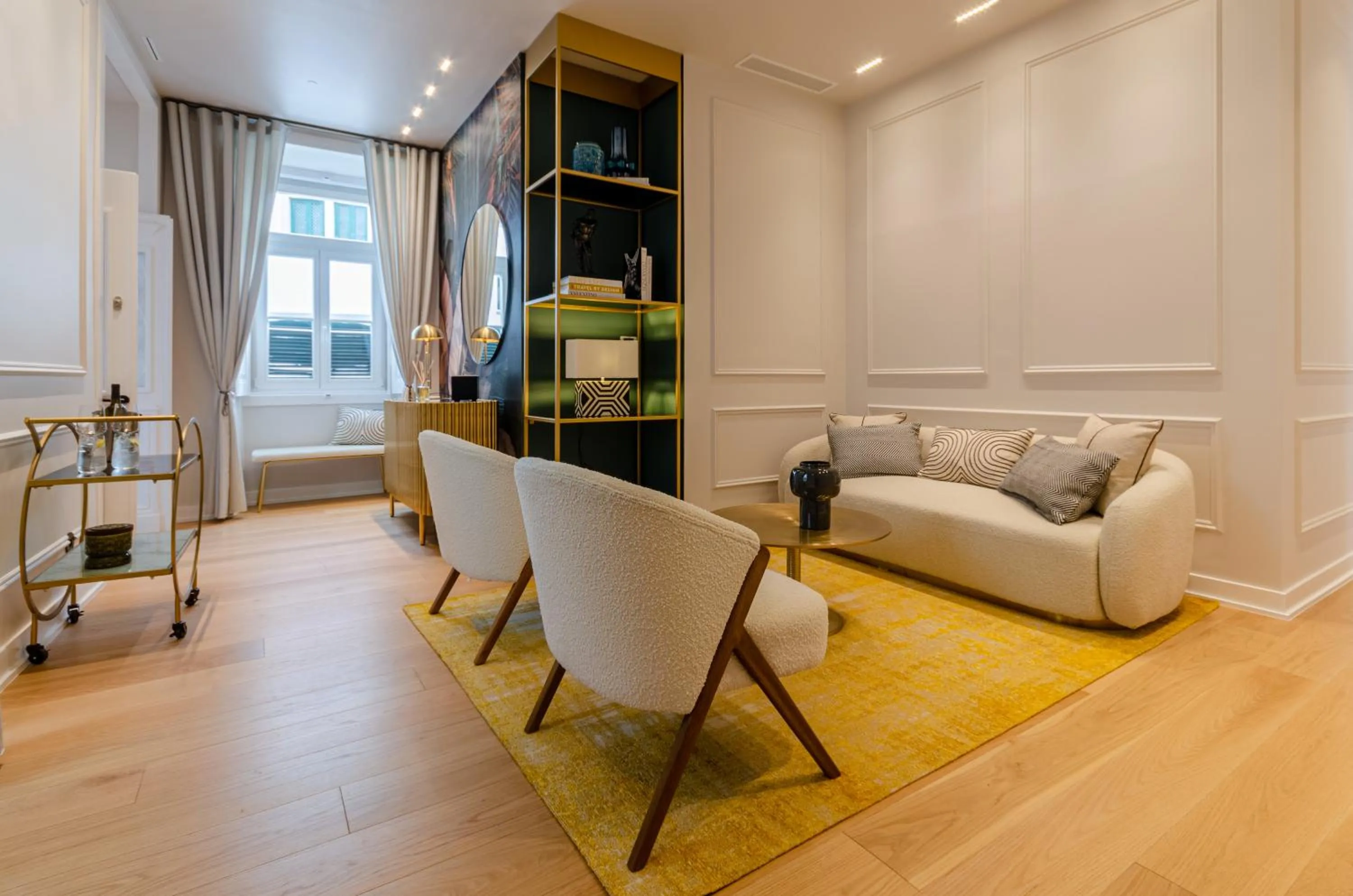 Living room in BCascais Boutique House by APT IIN Cascais Center