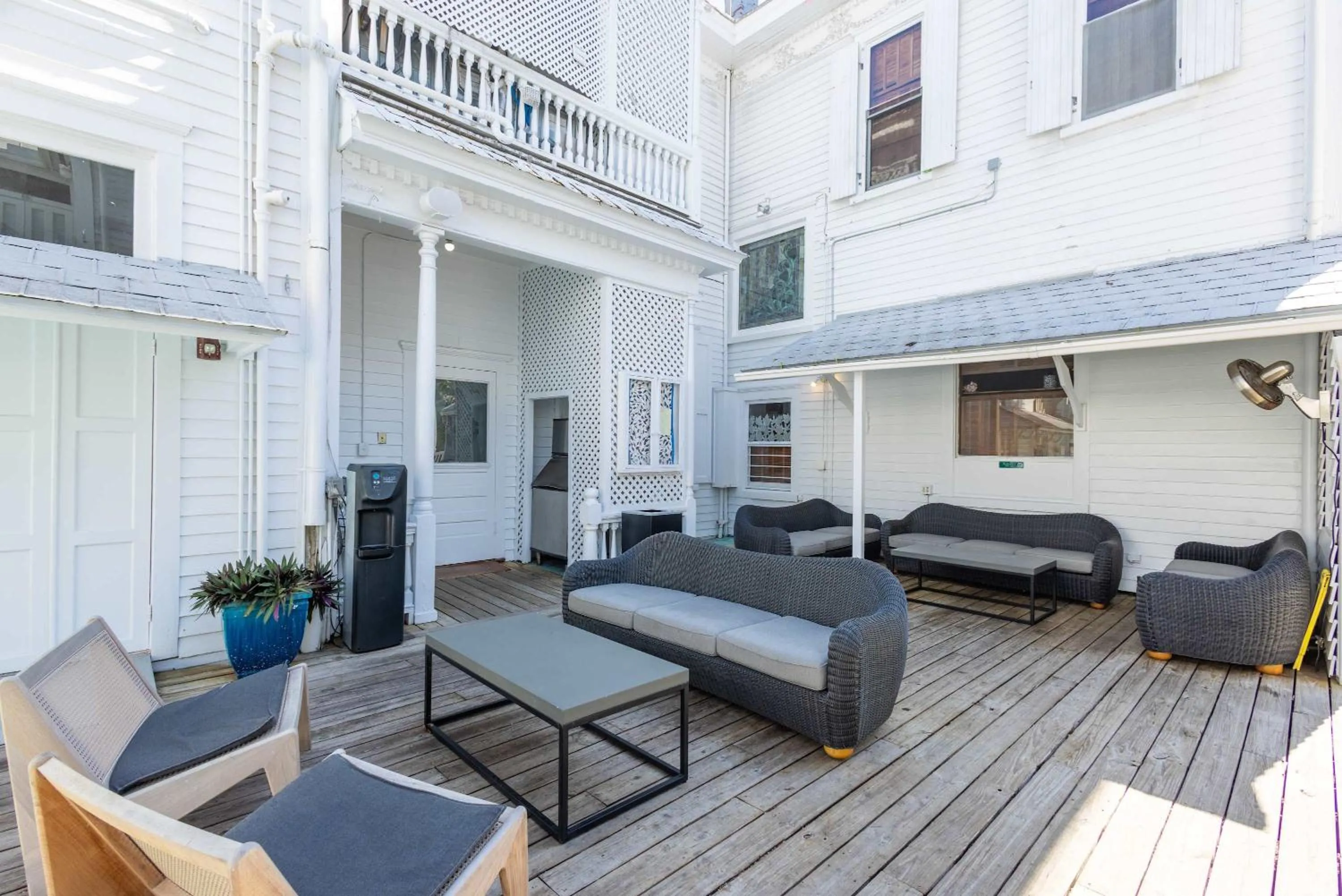 Deluxe King with Balcony - at James House with Parking!