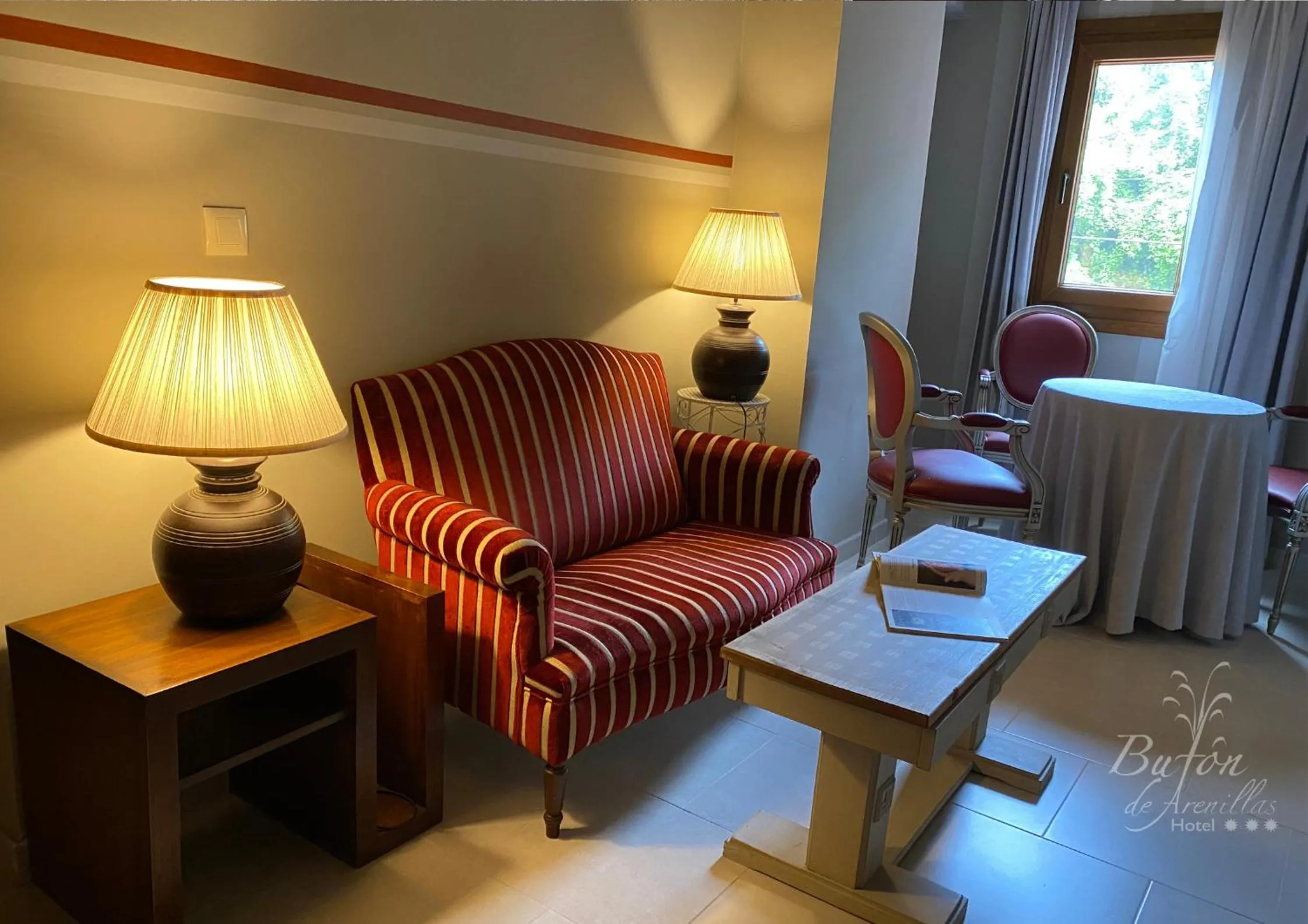 Bed in Hotel Bufon de Arenillas