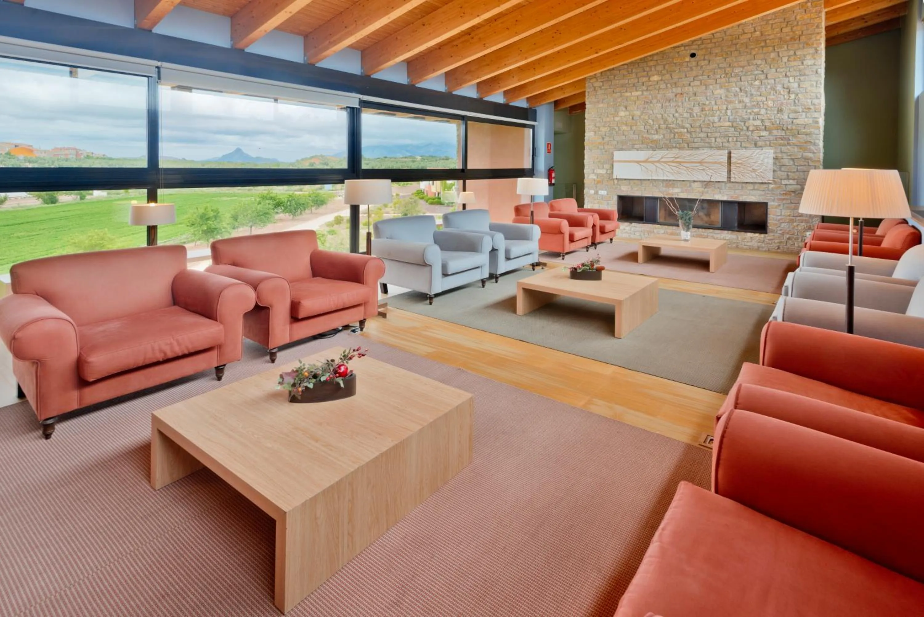 Living room in Hotel & Resort Vilar Rural d'Arnes by Serhs Hotels