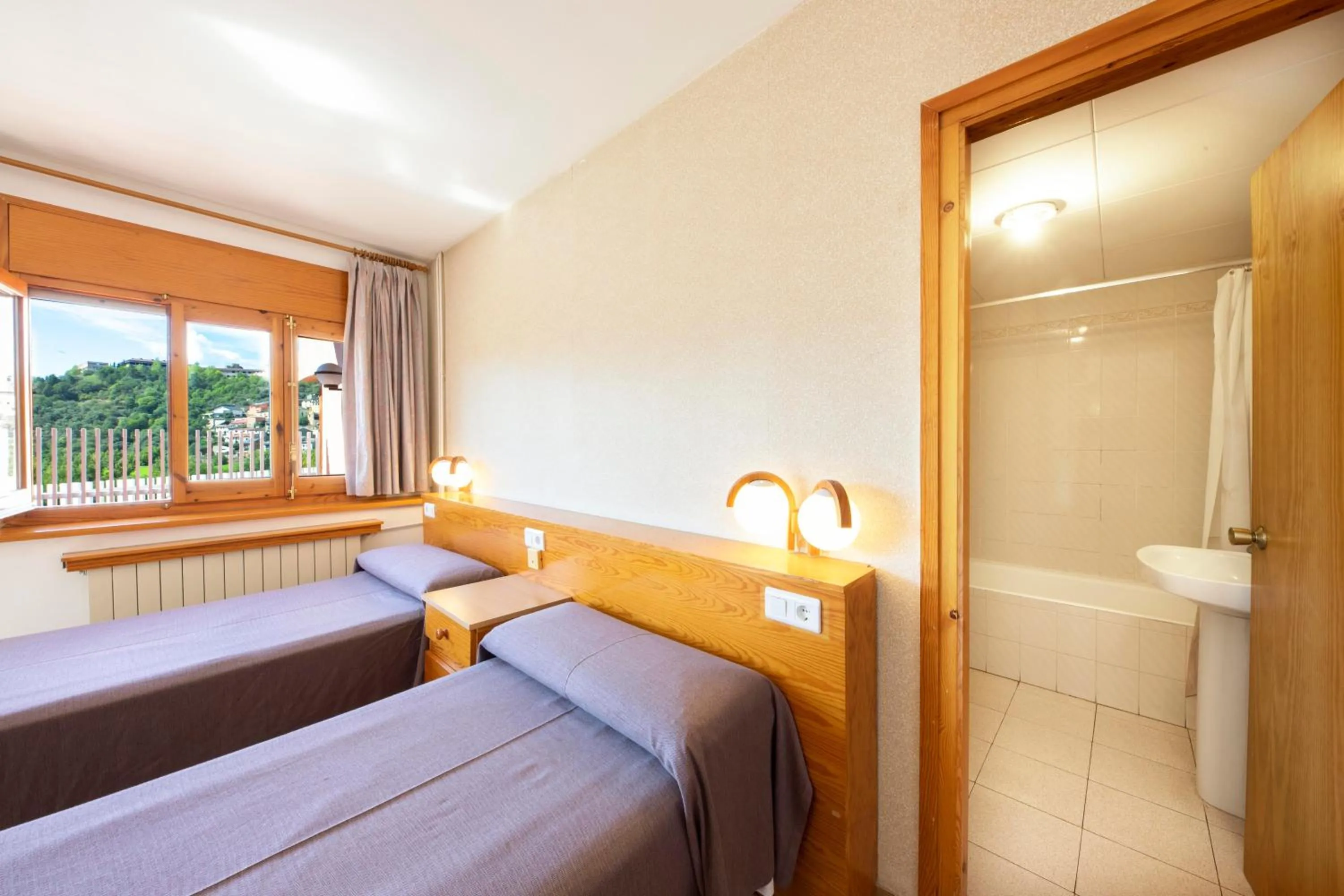 Bed in Hotel Restaurante La Glorieta